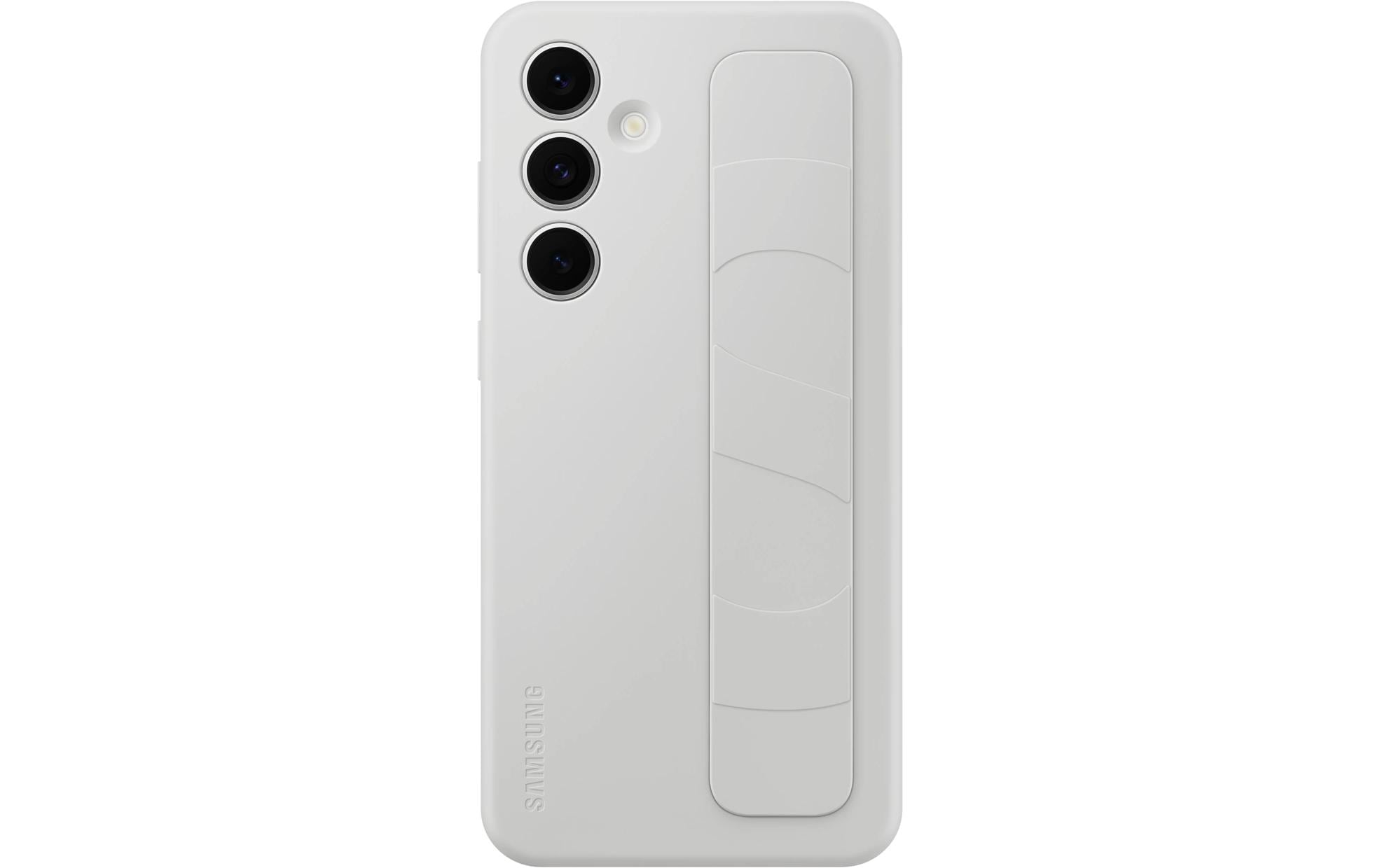 Samsung Back Cover Standing Grip Case Galaxy S24 FE Grey