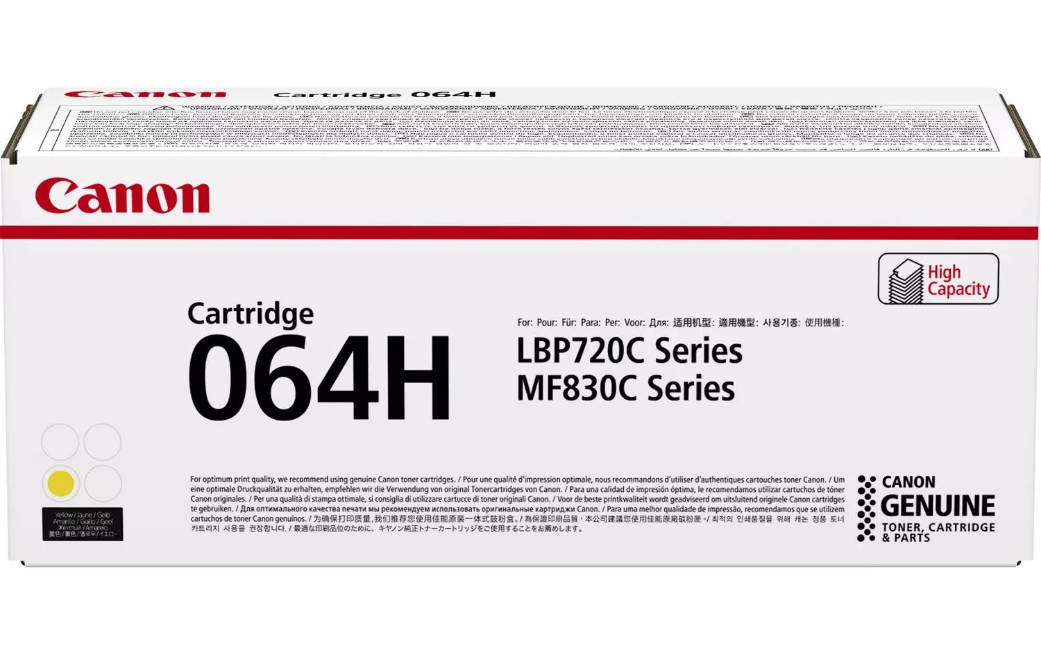 Canon Tinte 064H Yellow