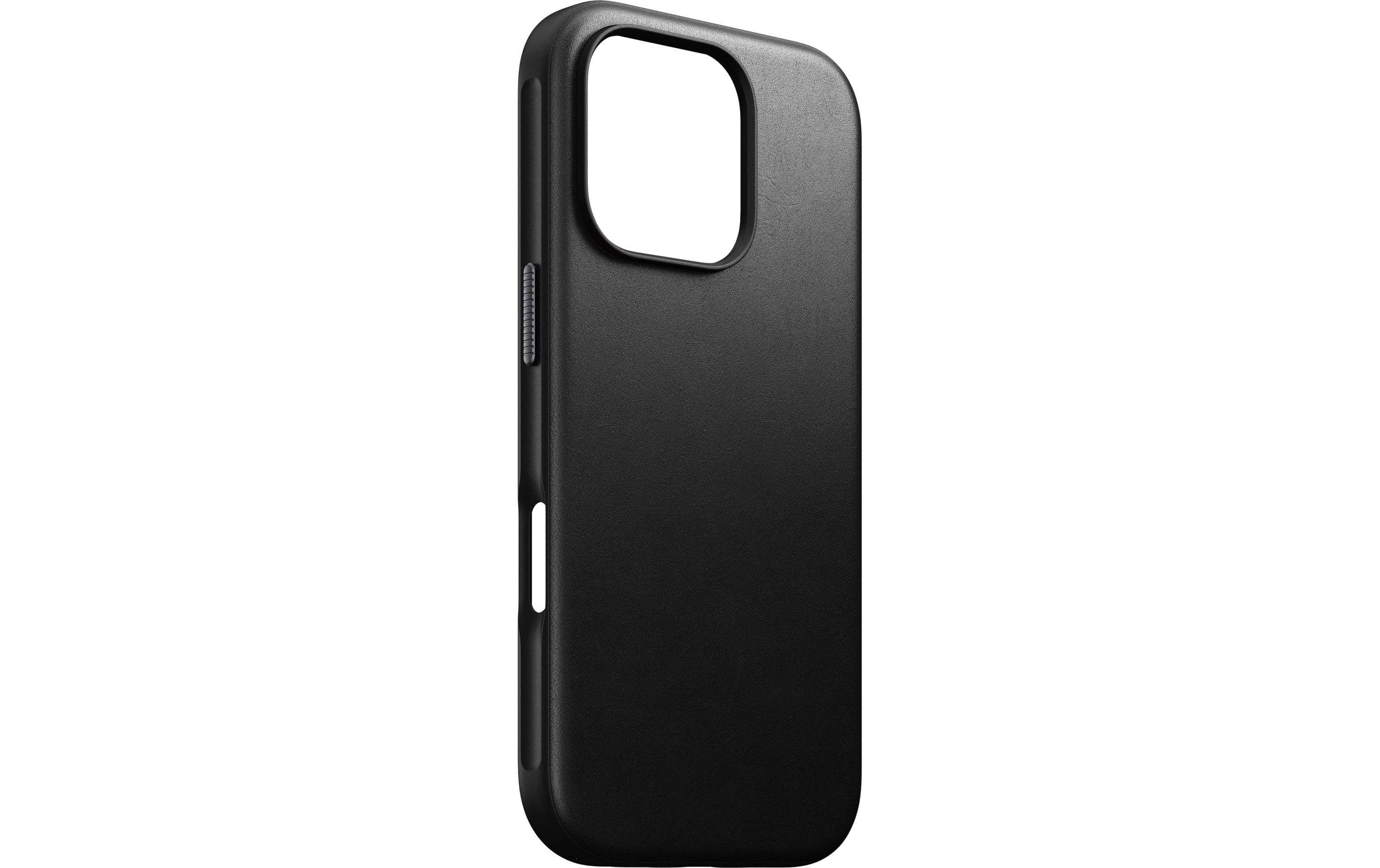 Nomad Back Cover Modern Leather iPhone 16 Pro Schwarz