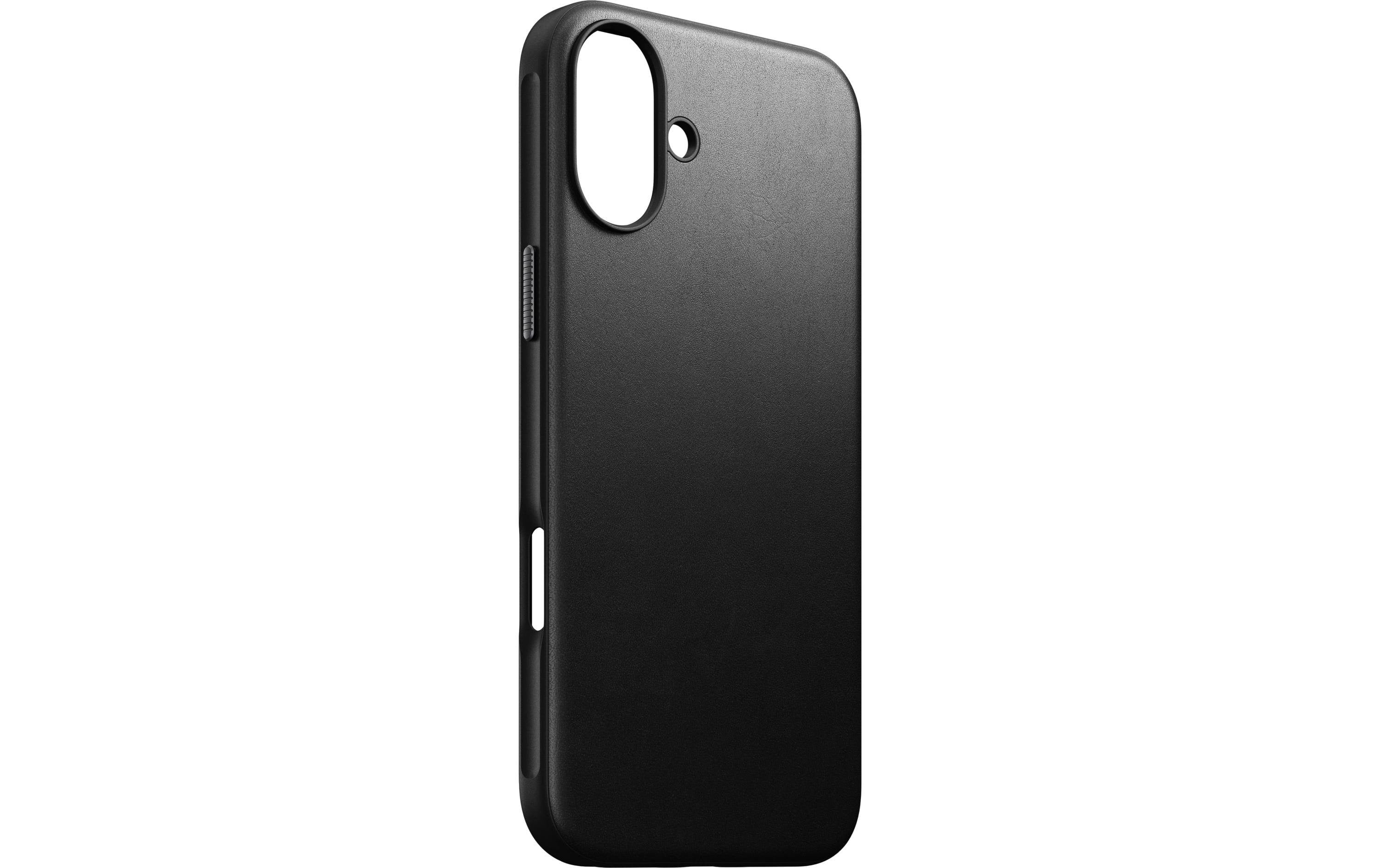 Nomad Back Cover Modern Leather iPhone 16 Plus Schwarz