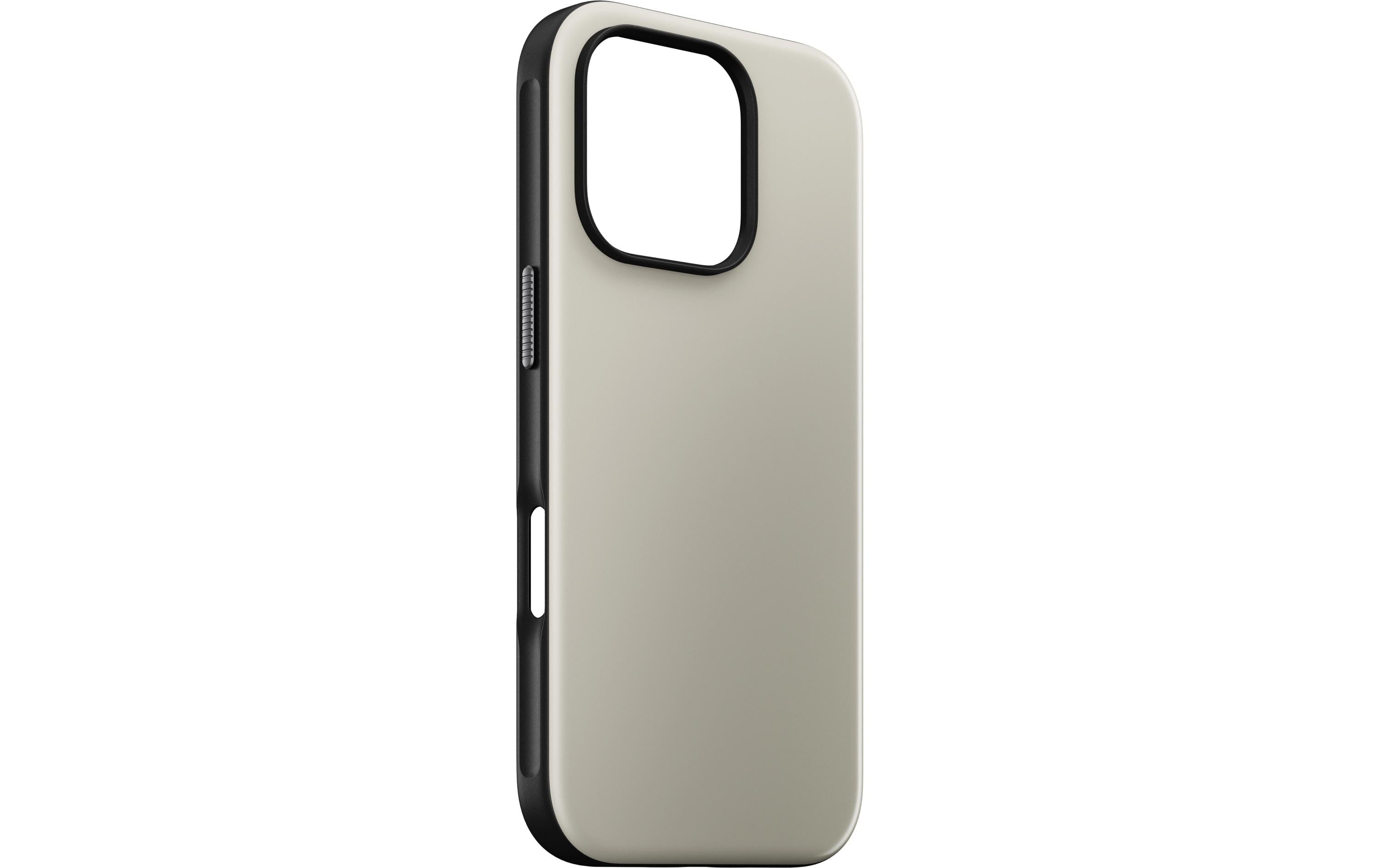 Nomad Back Cover Sport Etui iPhone 16 Pro Steingrau