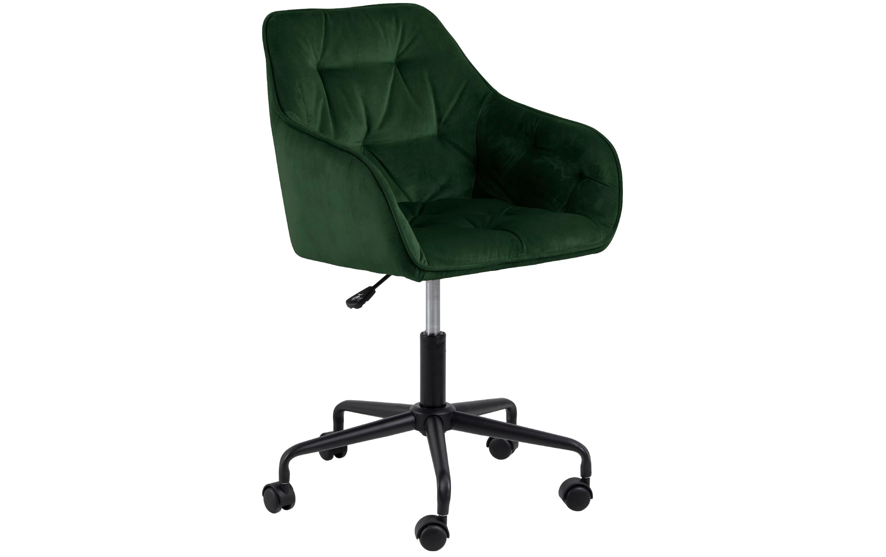 AC Design Bürostuhl Brooke, mit Bremsrollen, Waldgrün