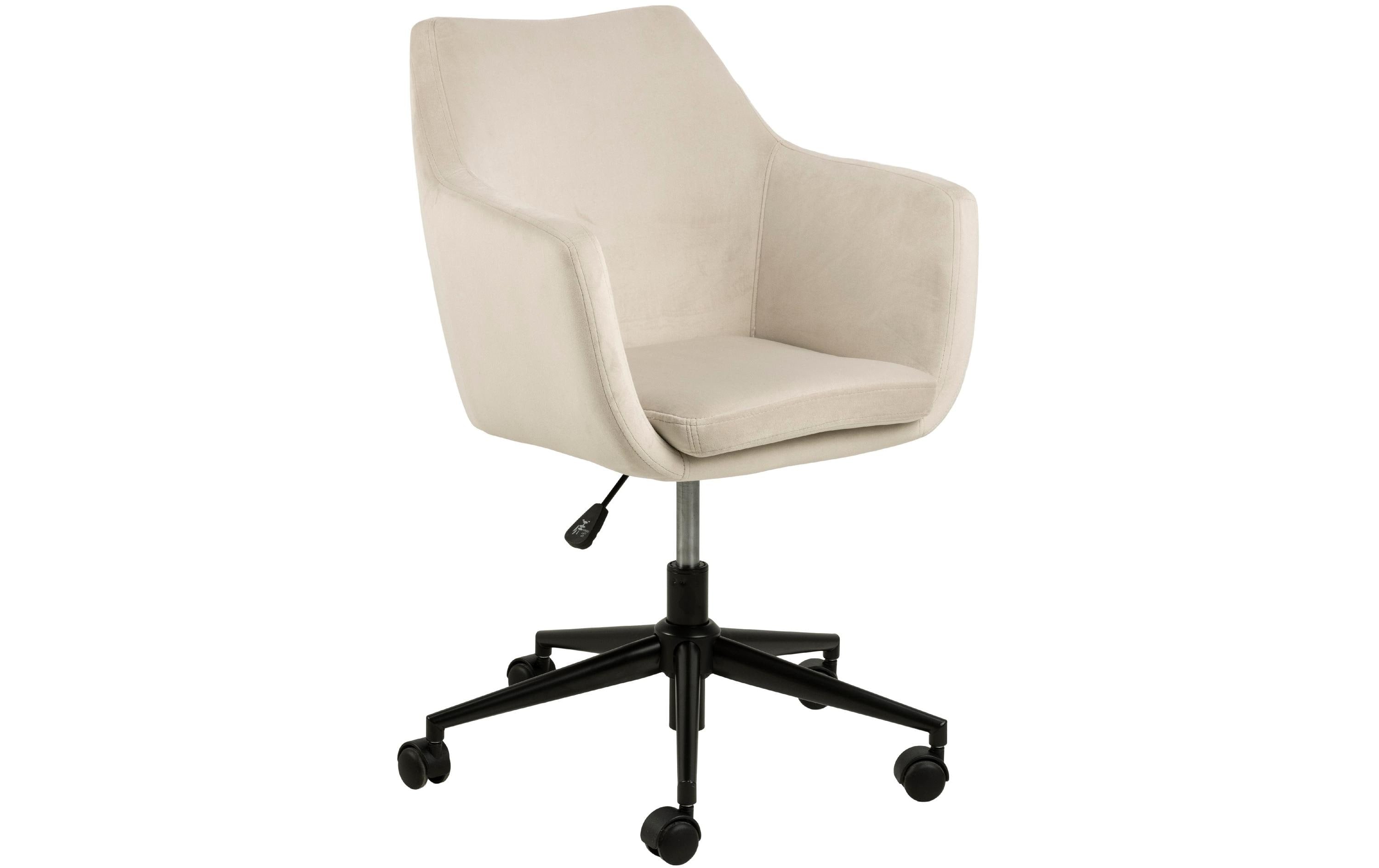 AC Design Bürostuhl Nora, mit Polsterrücken und Armlehnen, Sand