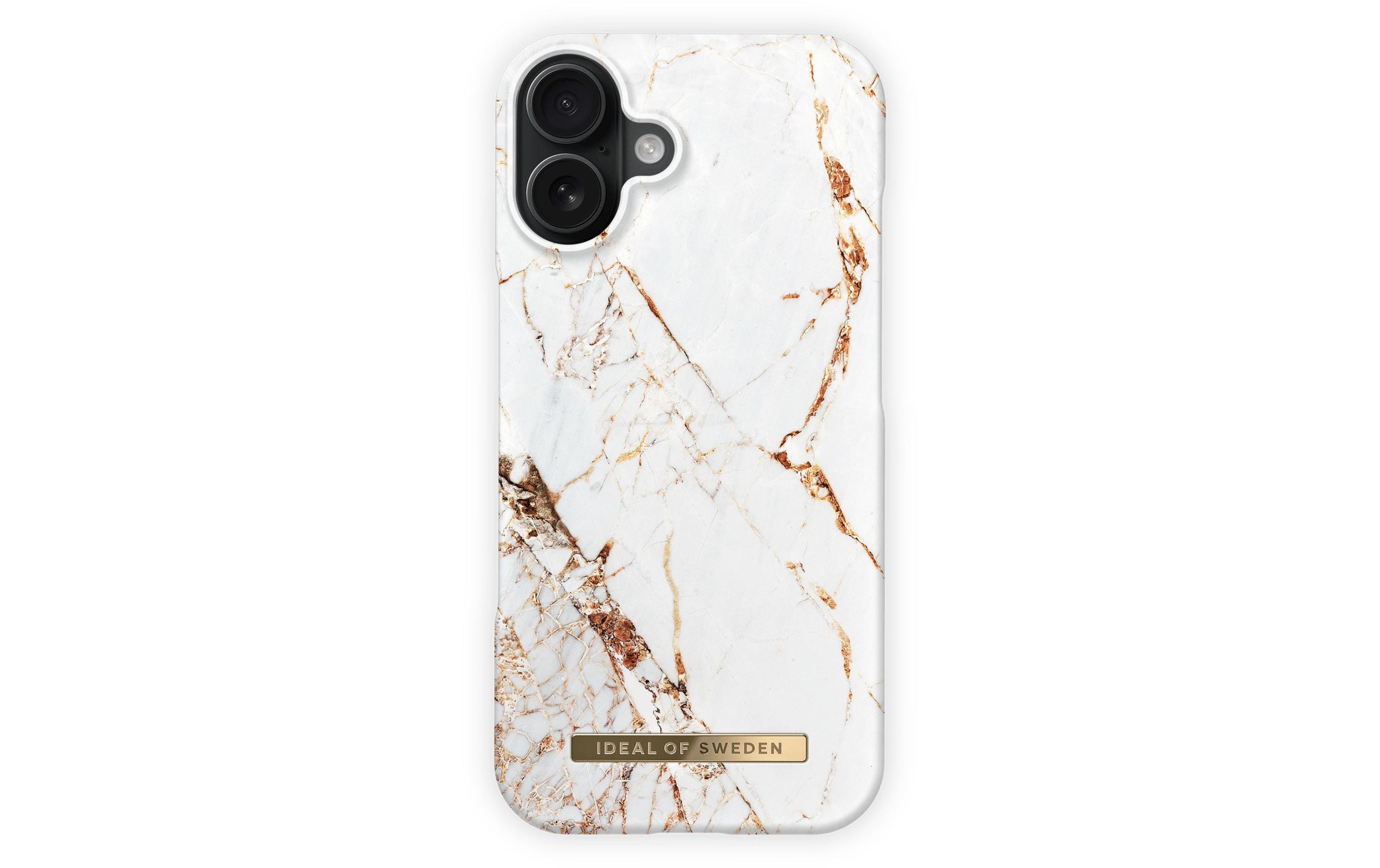 Ideal of Sweden Back Cover iPhone 16 Carrara Gold