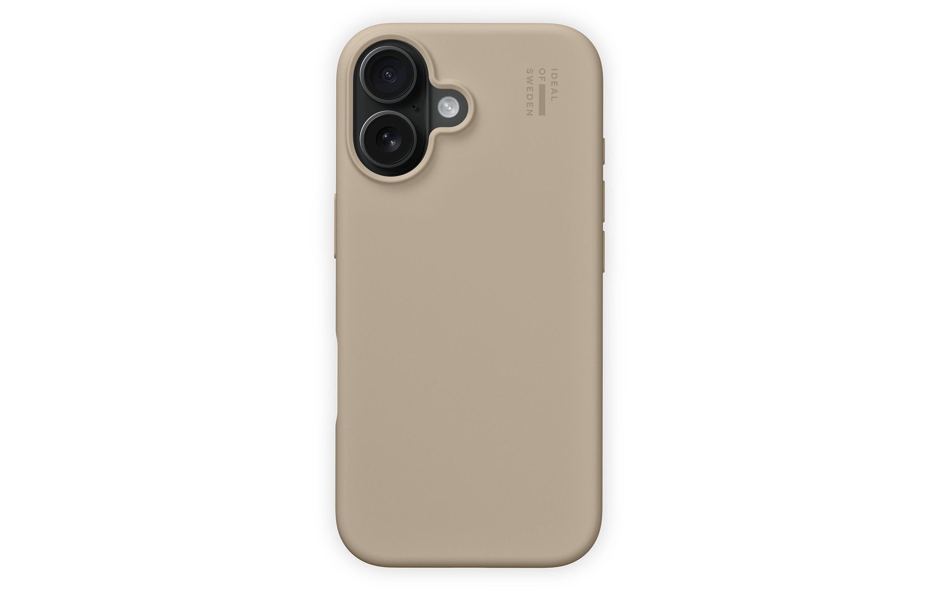 Ideal of Sweden Back Cover Silicone iPhone 16 Beige