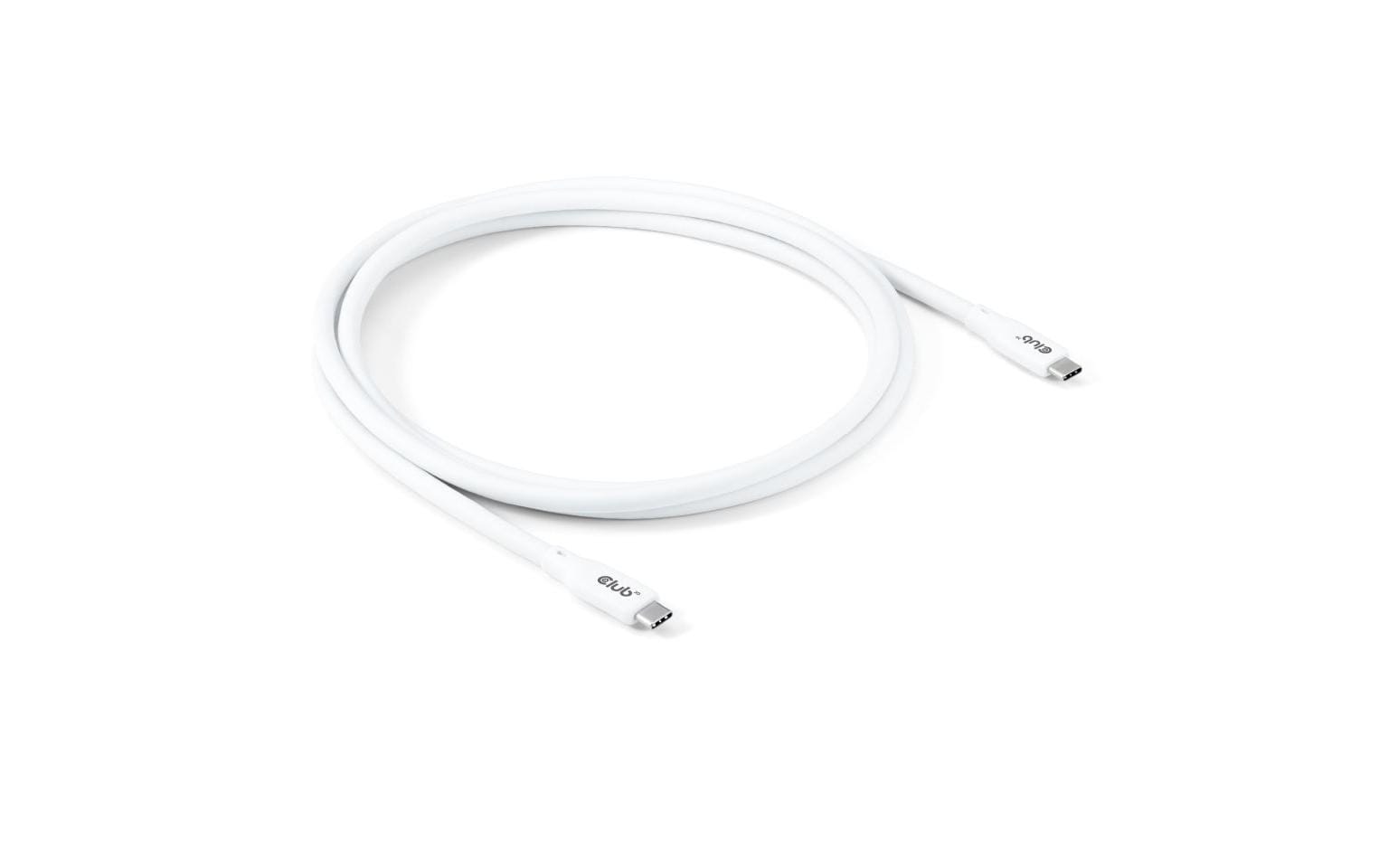 Club 3D USB4-Kabel CAC-3001 240 W USB C - USB C 2 m