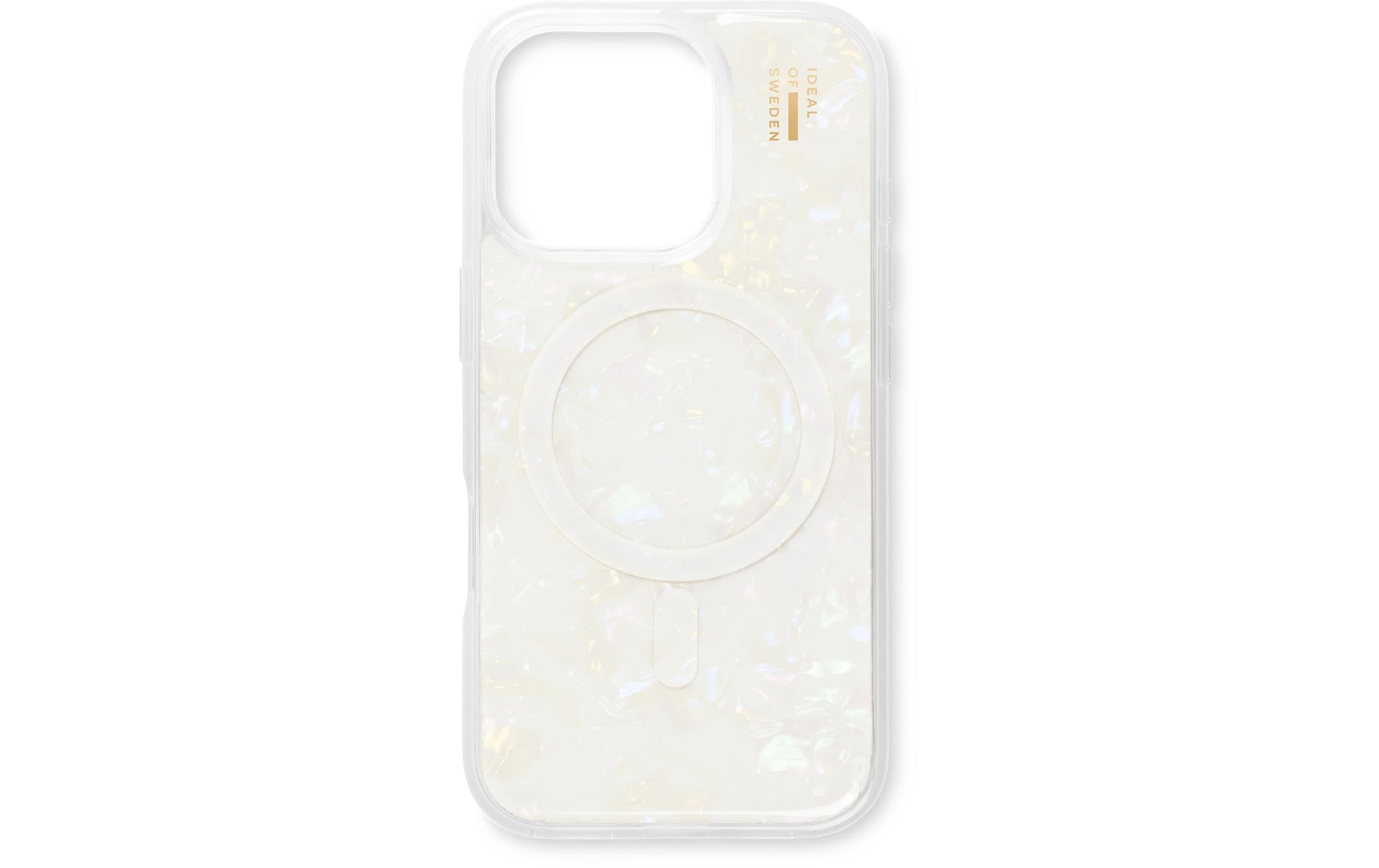 Ideal of Sweden Back Cover iPhone 16 Pro Perlmutt Weiss