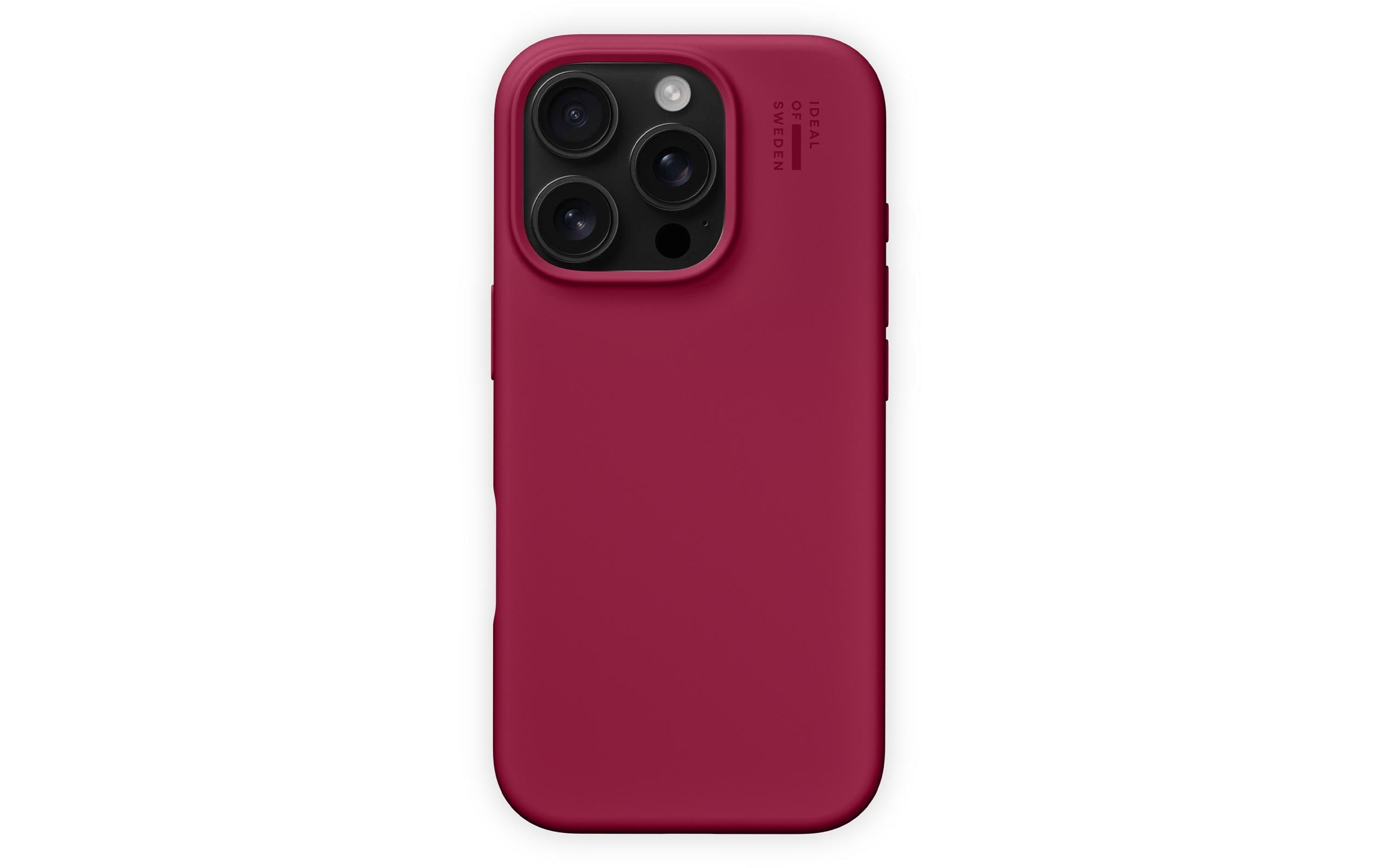 Ideal of Sweden Back Cover Silicone iPhone 16 Pro Cranberry