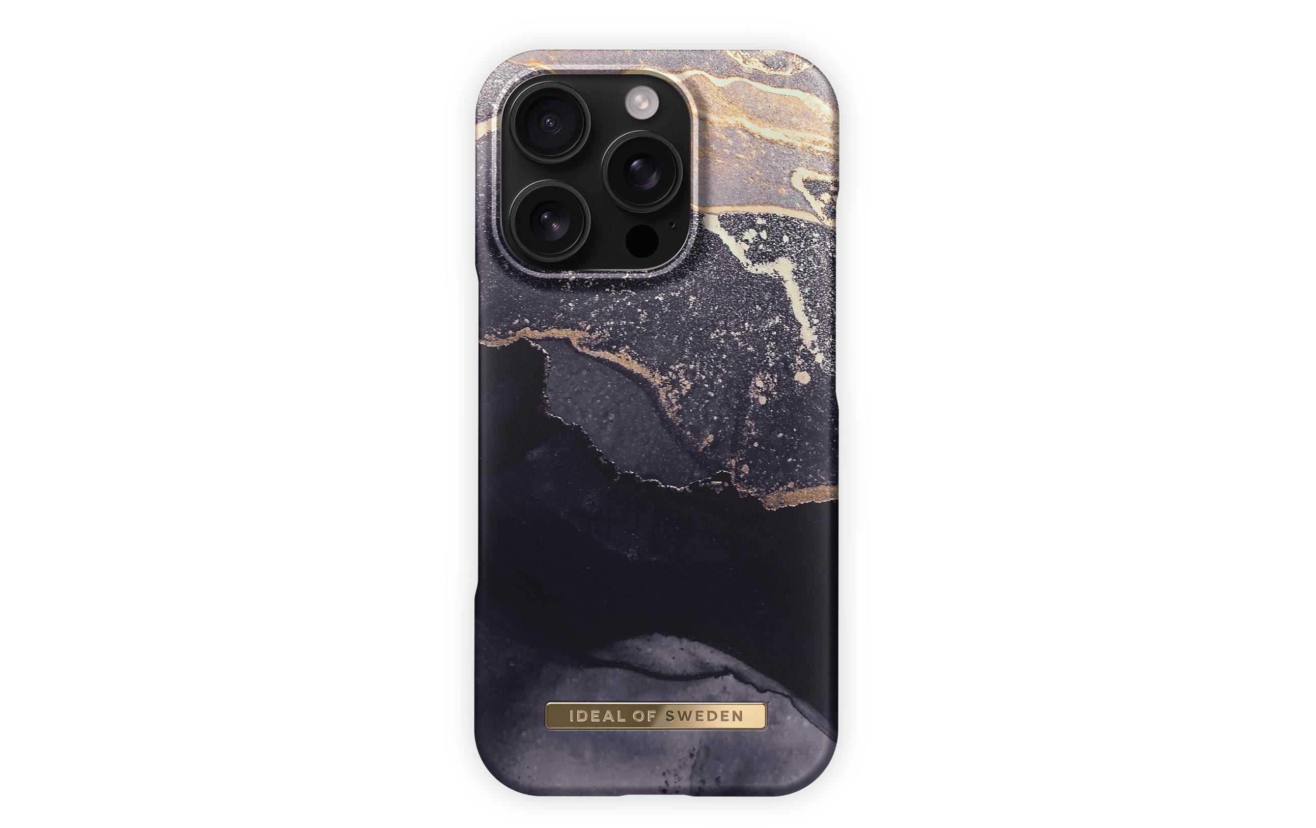 Ideal of Sweden Back Cover iPhone 16 Pro Max Golden Twilight Marble