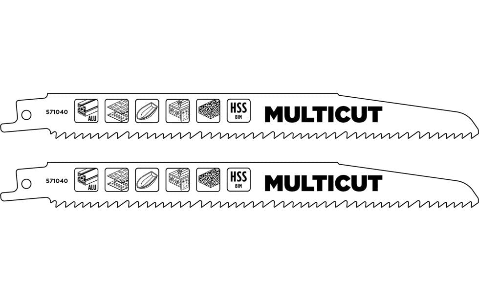 kwb Säbelsägeblätter-Set Multicut BiM 2-tlg.