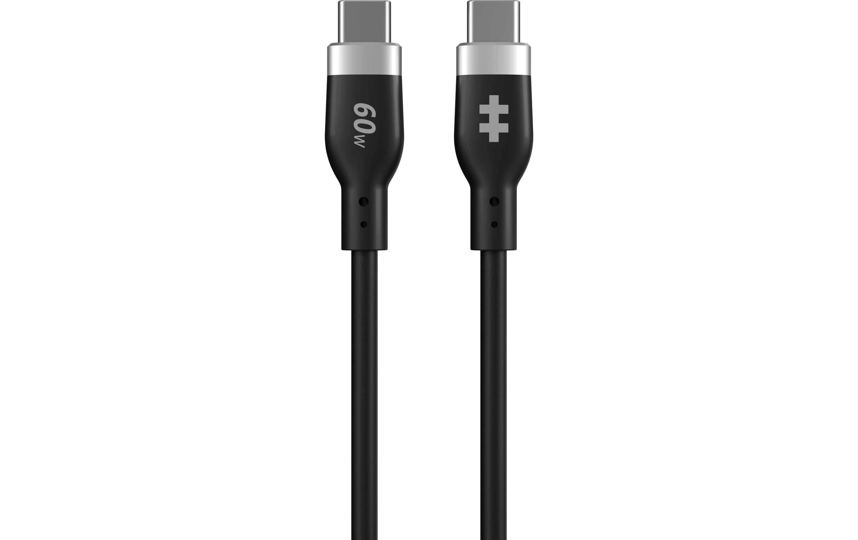 HYPER USB-Ladekabel Silicone USB C - USB C 1.5 m