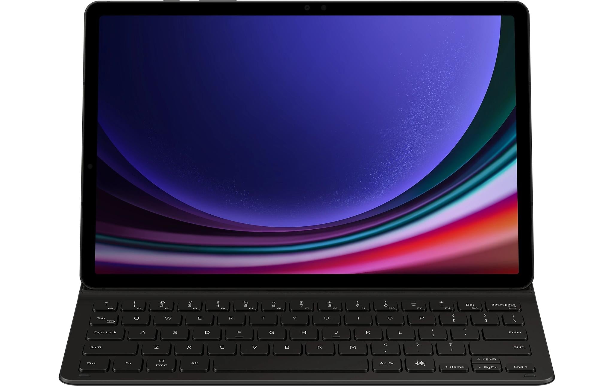 Samsung Tablet Tastatur Cover Slim Galaxy Tab S9/ S9 FE QWERTZ (CH)