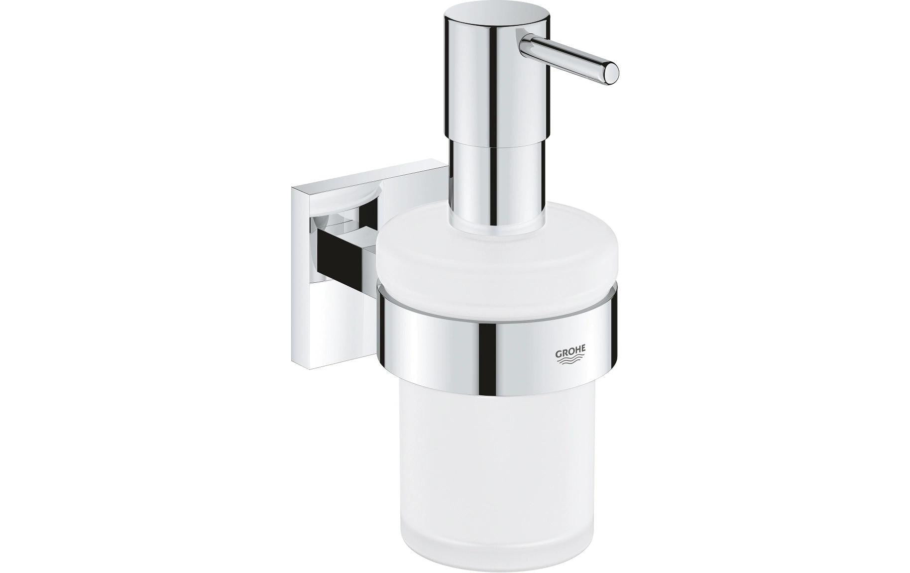 GROHE Seifenspender-Set Start Cube 160 ml, Chrom