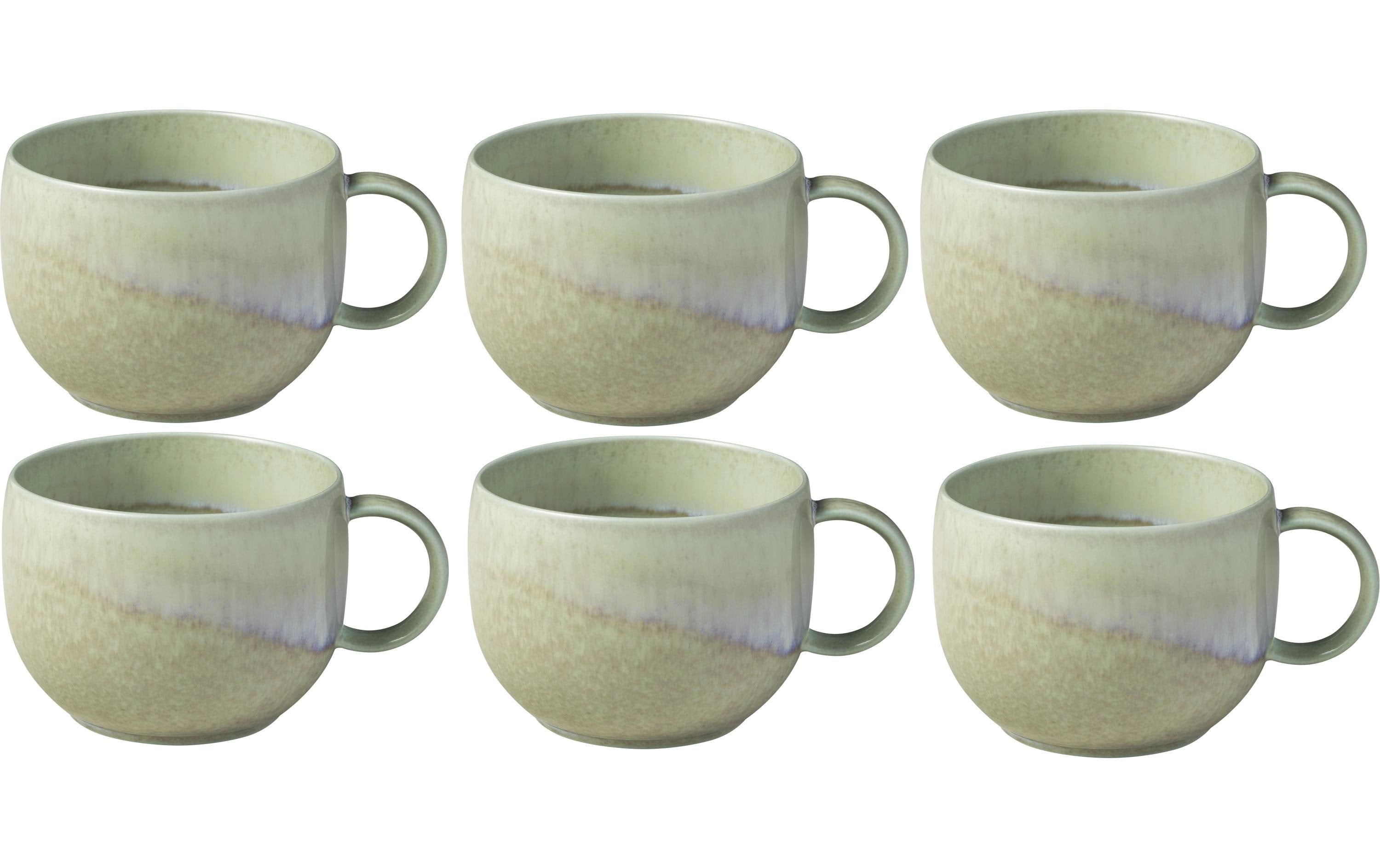 Villeroy & Boch Espressotasse Perlemor Alga 60 ml, 6 Stück, Grün