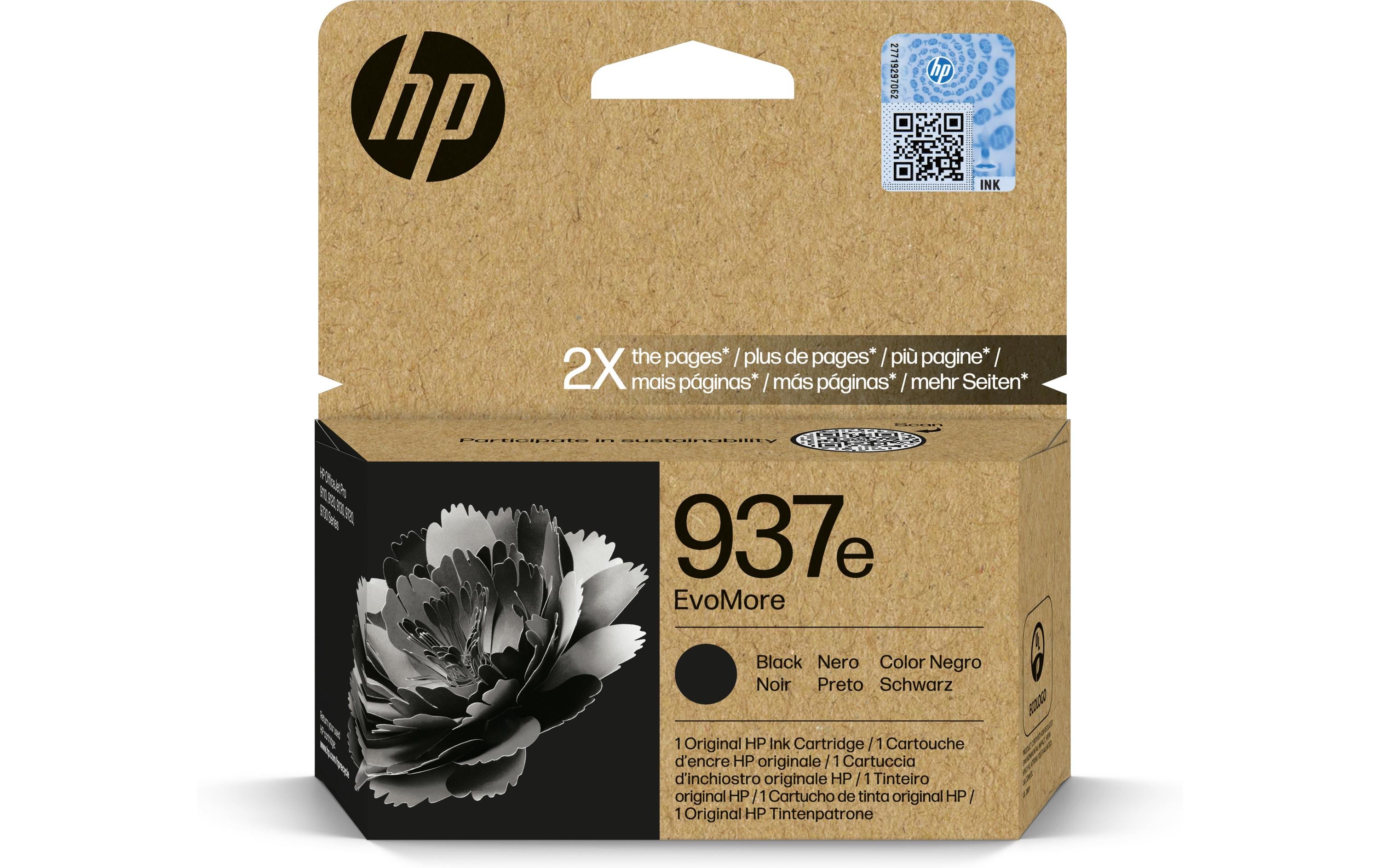 HP Tinte Nr. 937e (4S6W9NE) Black