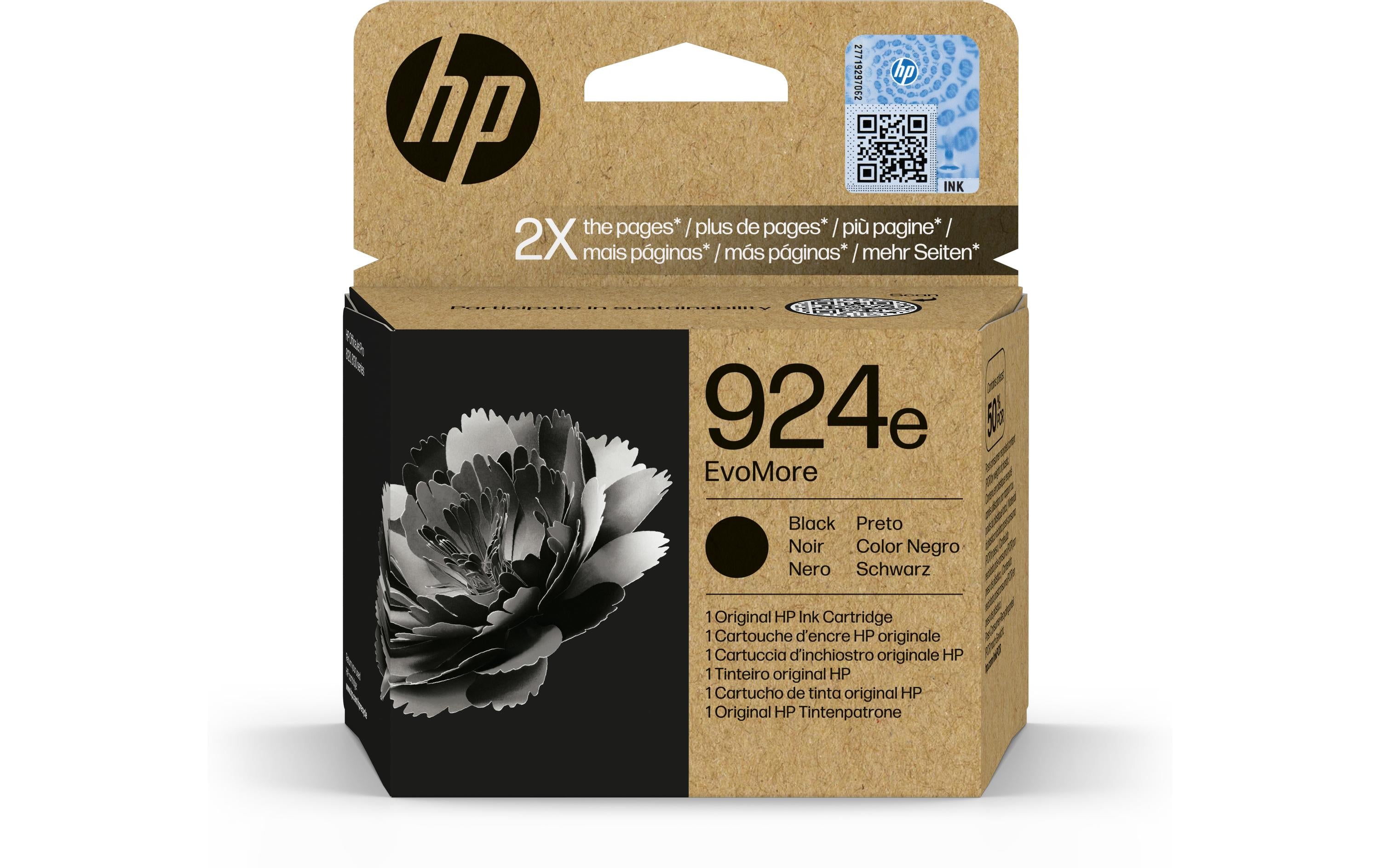 HP Tinte Nr. 924e (4K0V0NE) Black