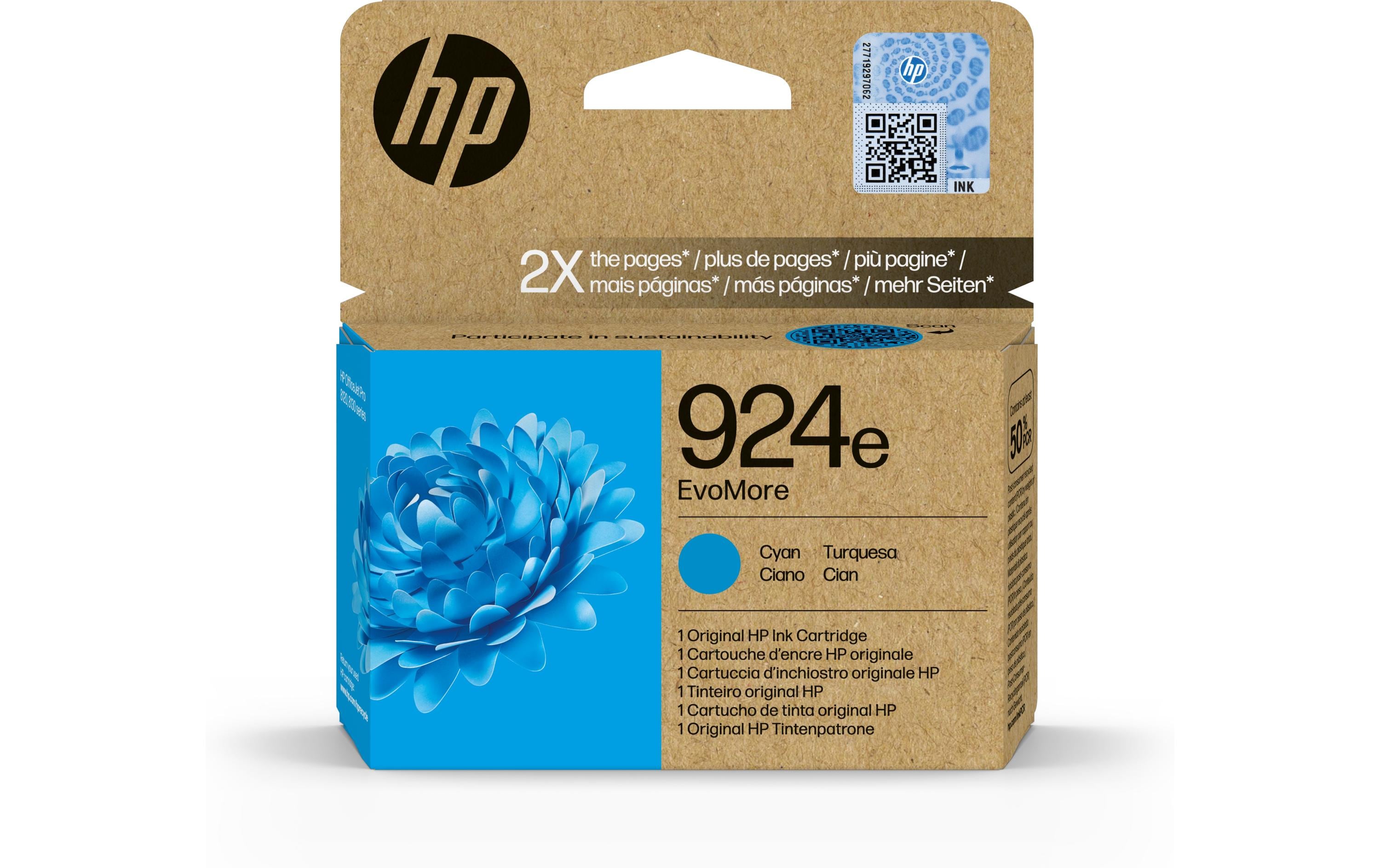 HP Tinte Nr. 924e (4K0U7NE) Cyan