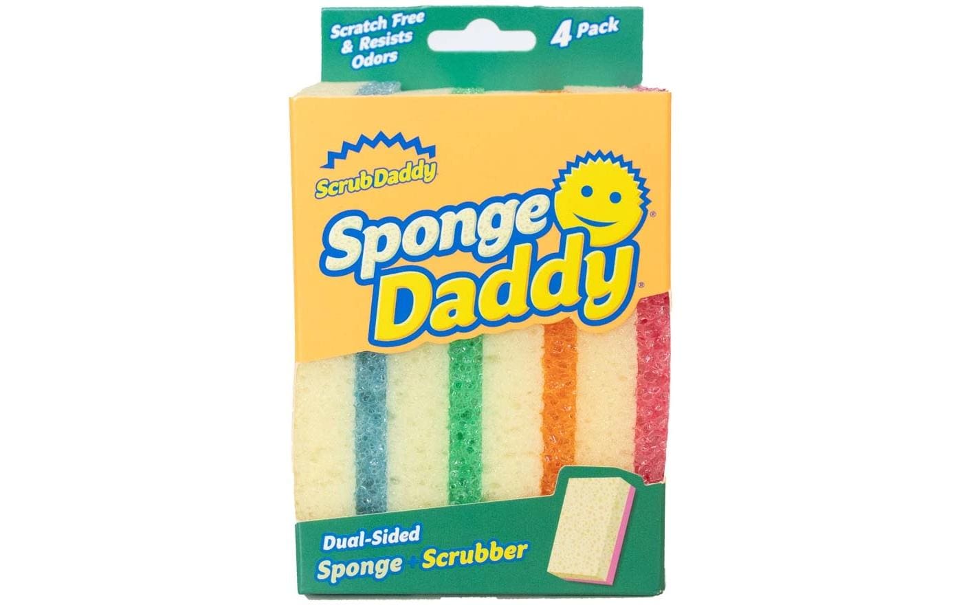 Scrub Daddy Sponge Daddy Schwamm 4er Pack