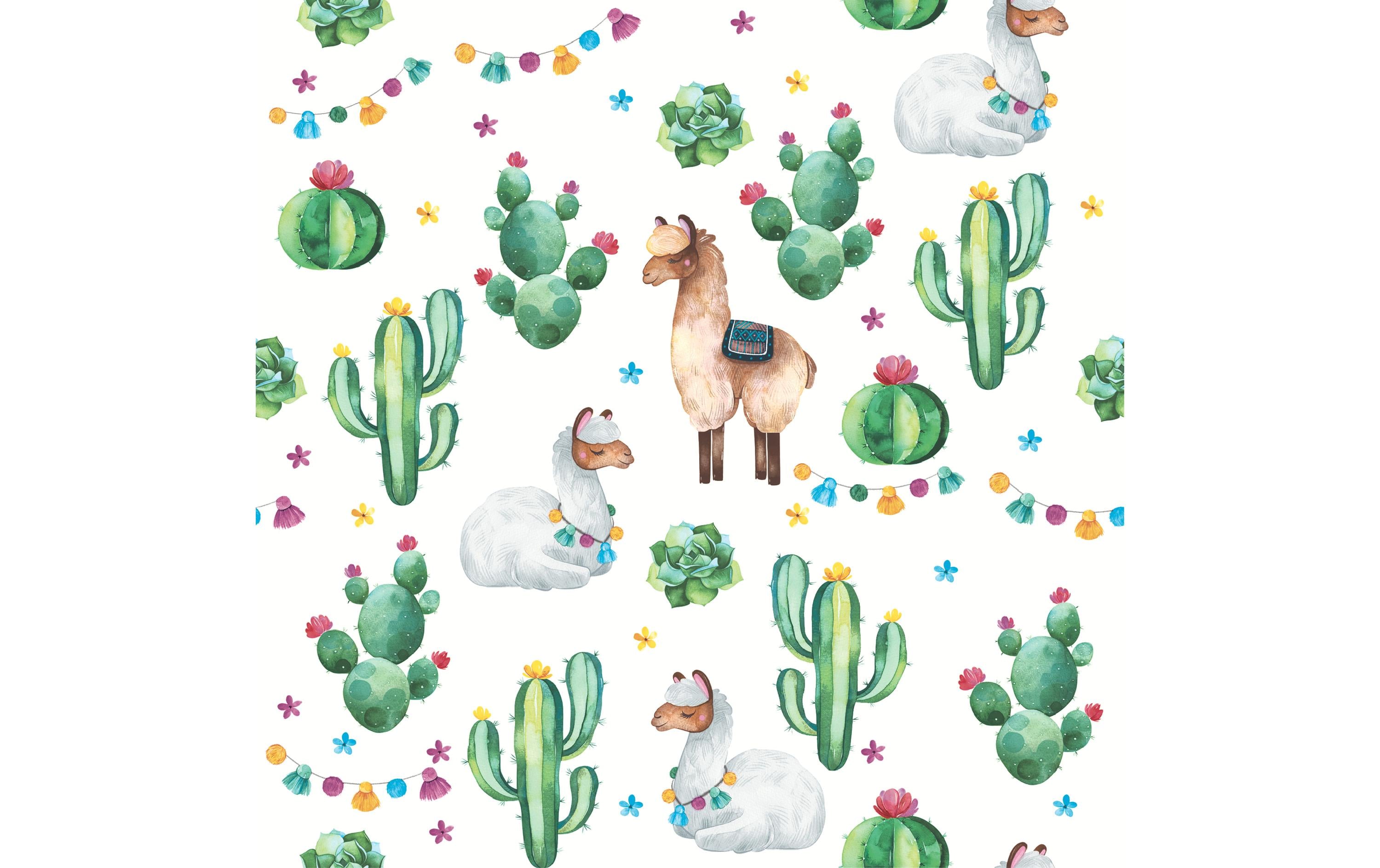 Paper + Design Papierservietten Lamas 33 cm x 33 cm, 20 Stück