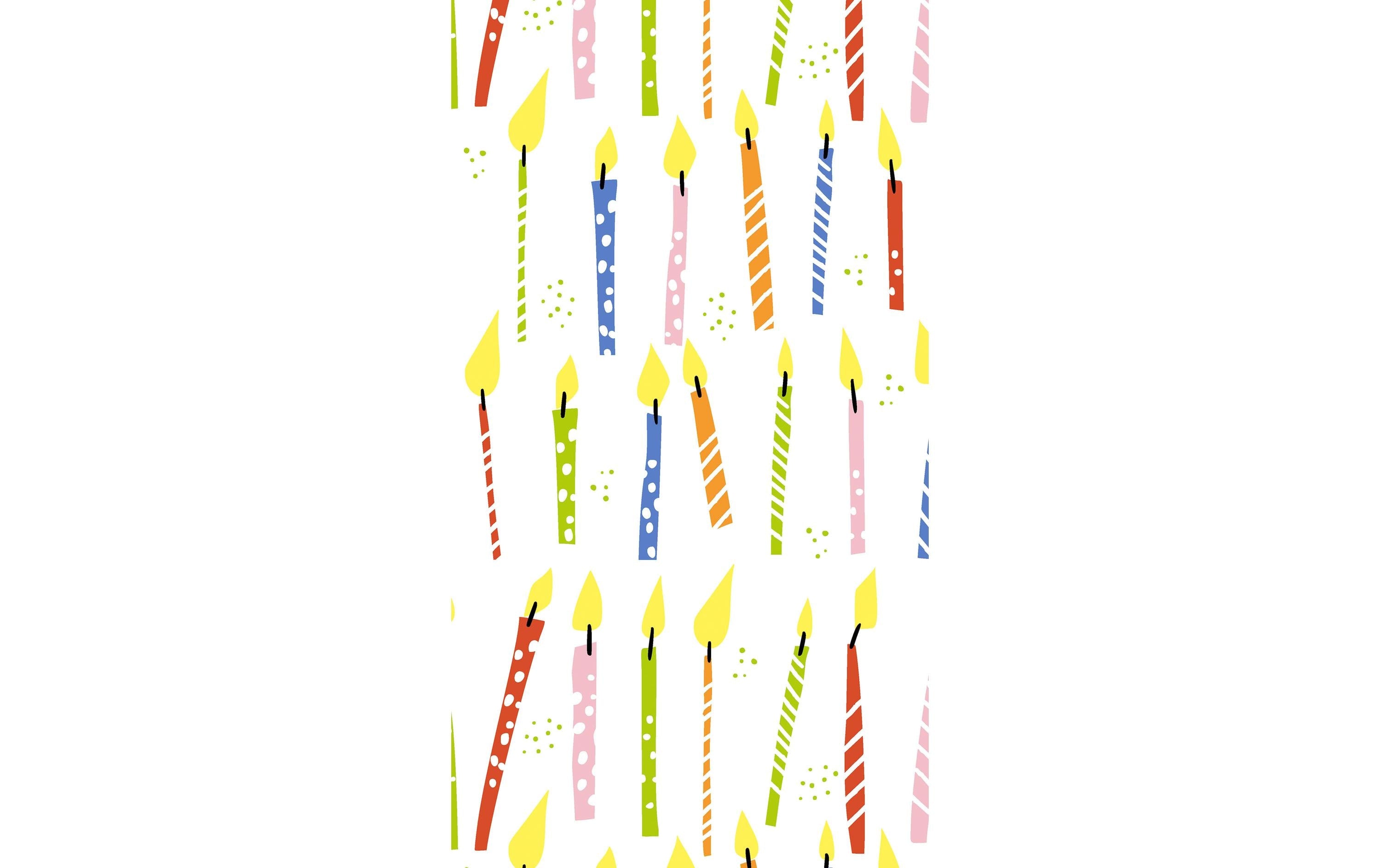 Paper + Design Papierservietten B-day candles 33 cm x 40 cm, 15 Stück