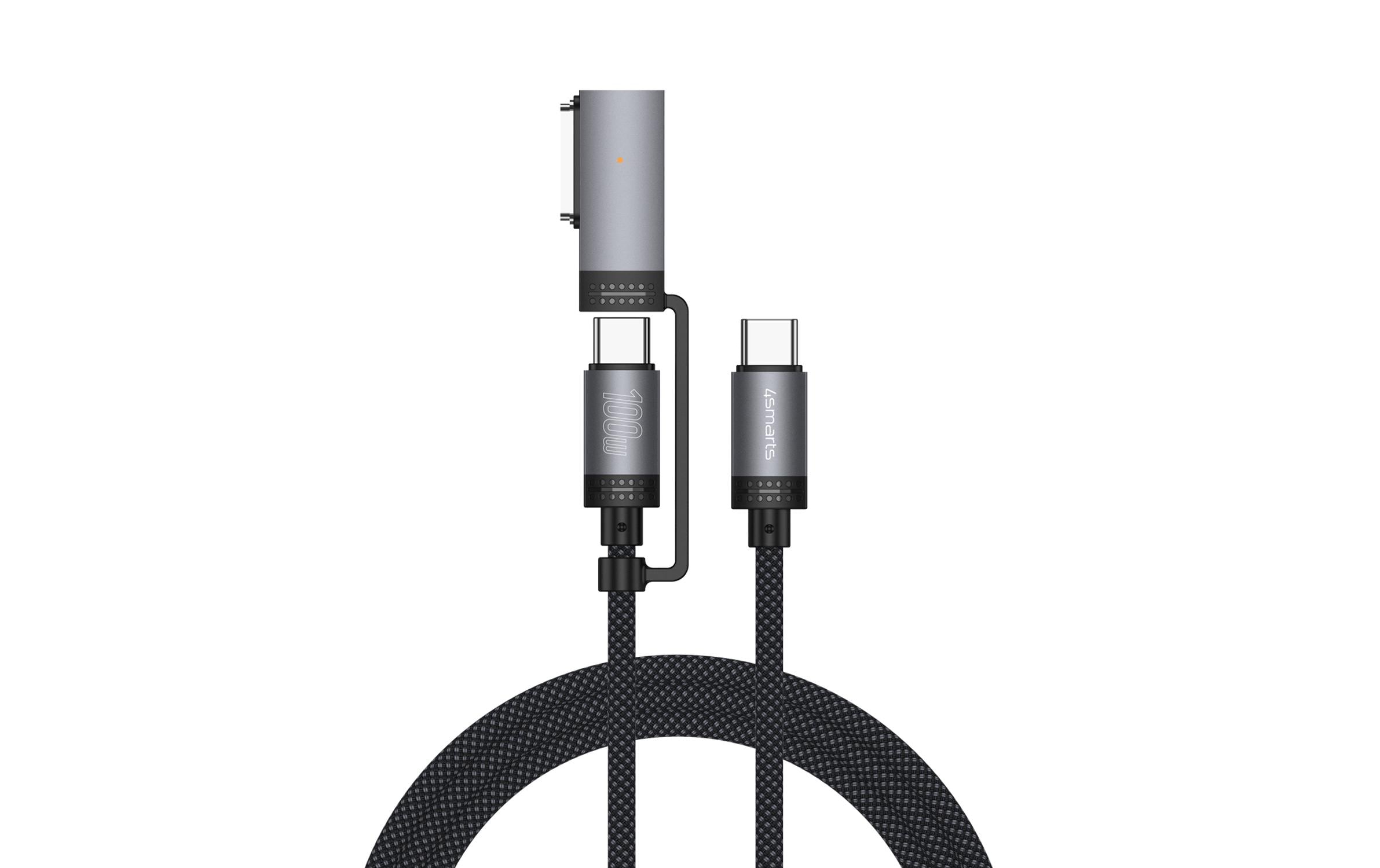 4smarts MagSafe 3 Adapter und USB-C Kabel USB C - MagSafe 3 2 m