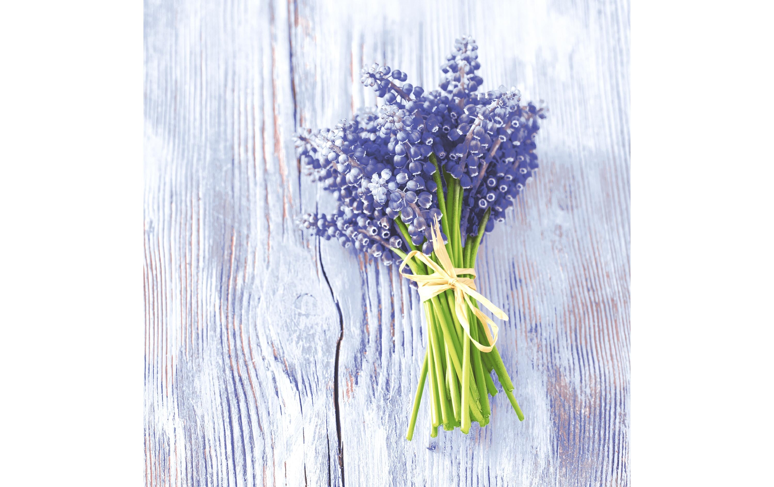 Paper + Design Papierservietten Muscari bundle 33 cm x 33 cm, 20 Stück