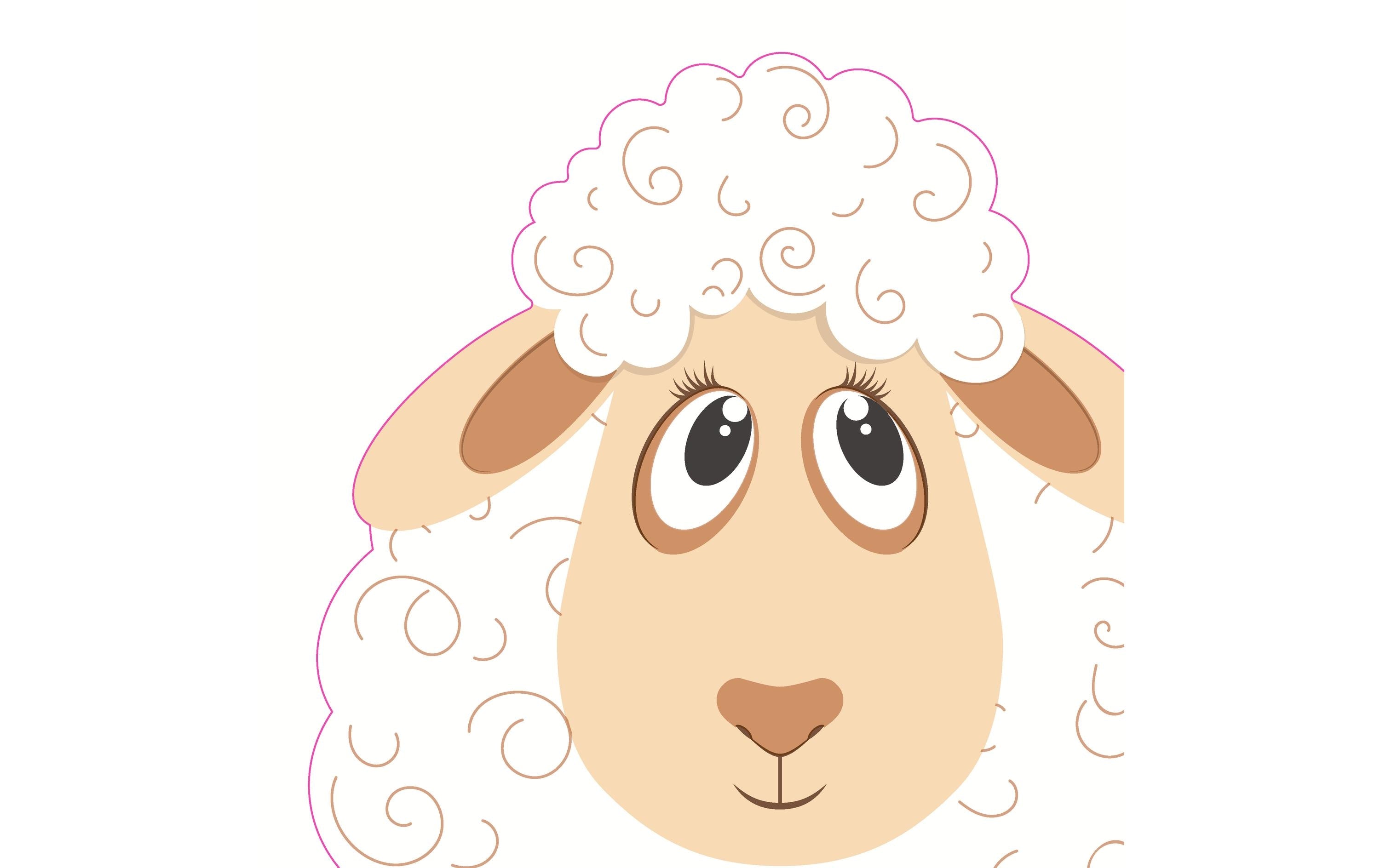 Paper + Design Papierservietten Spring Sheep 33 cm x 33 cm, 12 Stück