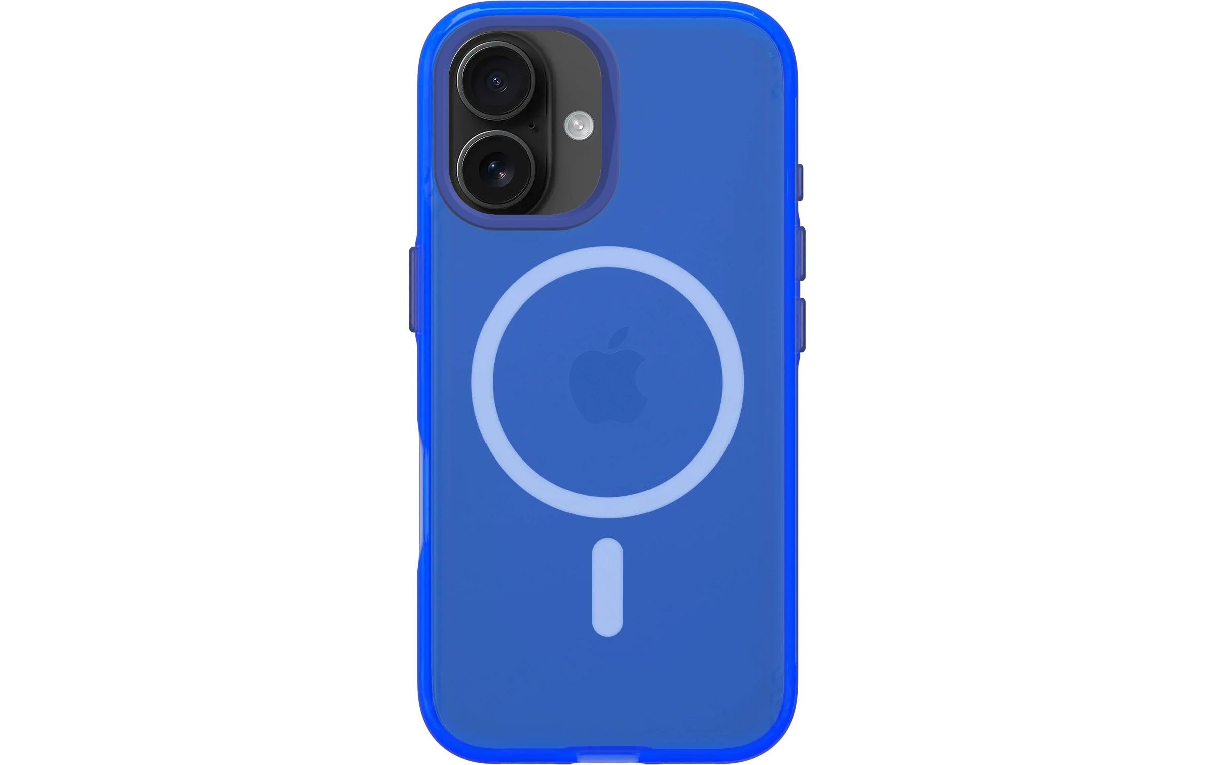 Rhinoshield Back Cover JellyTint MagSafe iPhone 16 Cyber Blue