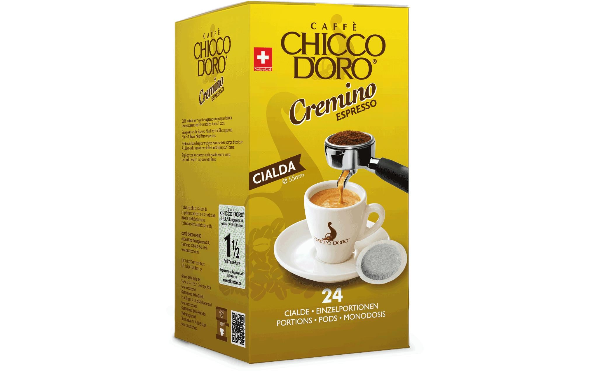 Chicco d'Oro Kaffeepads Cremino Espresso 24 Stück