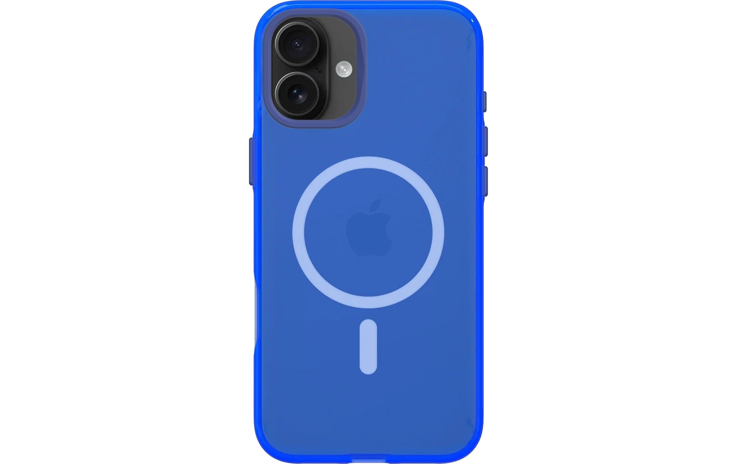 Rhinoshield Back Cover JellyTint MagSafe iPhone 16 Plus Cyber Blue