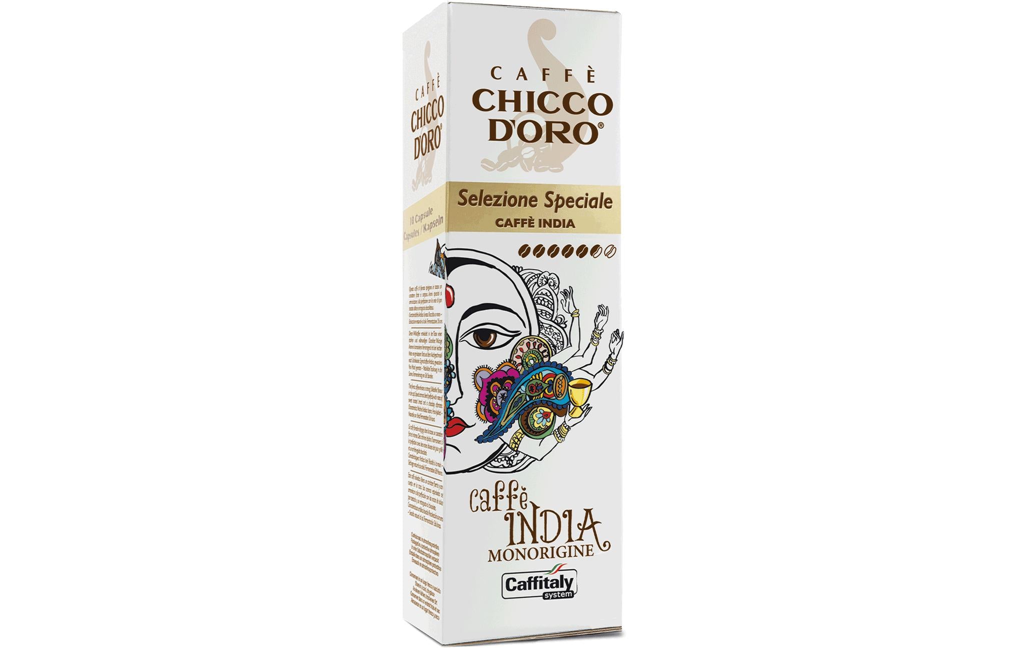 Chicco d'Oro Kaffeekapseln Caffitaly System Caffé India 10 Stück