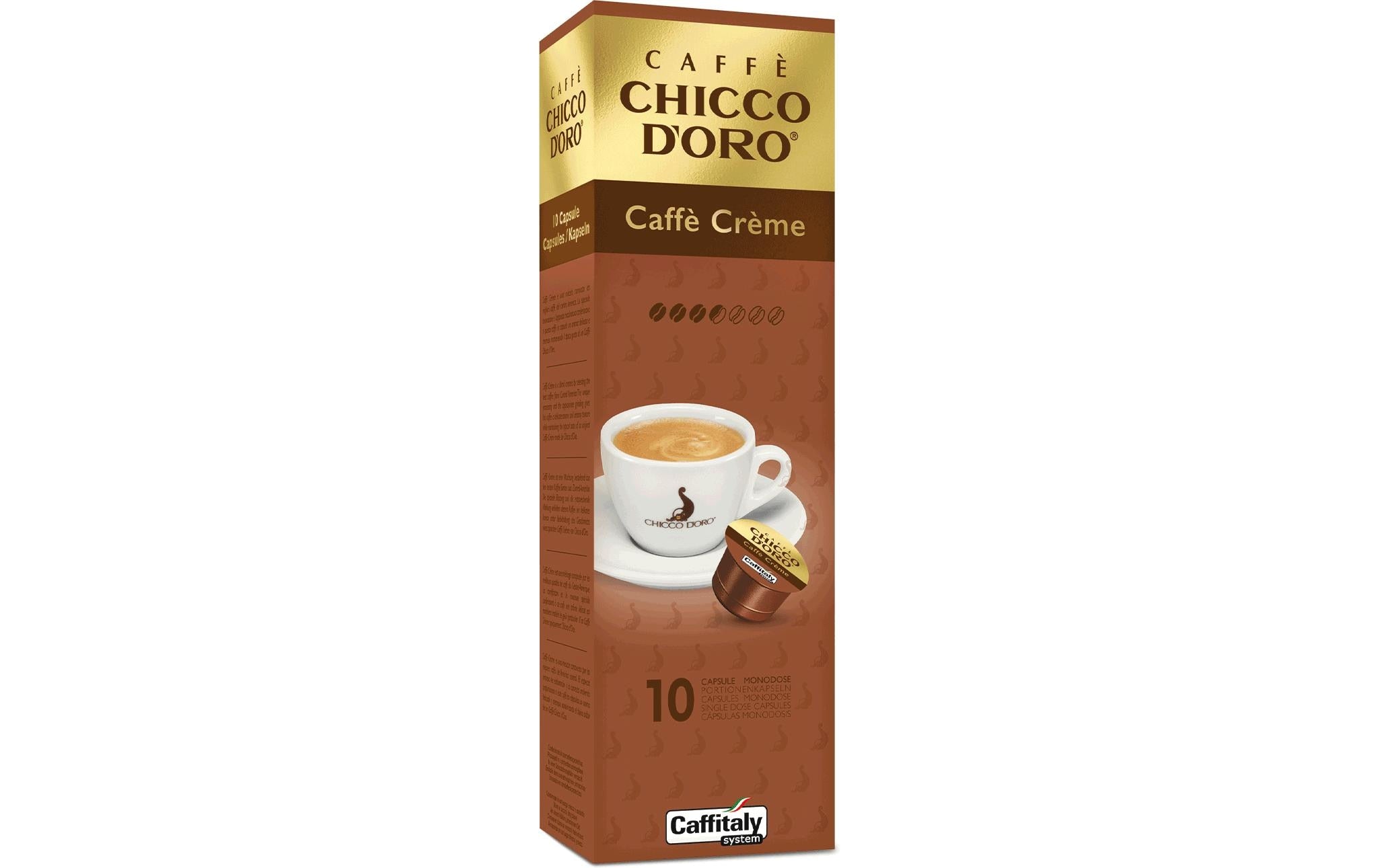 Chicco d'Oro Kaffeekapseln Caffitaly System Caffè Crème 10 Stück