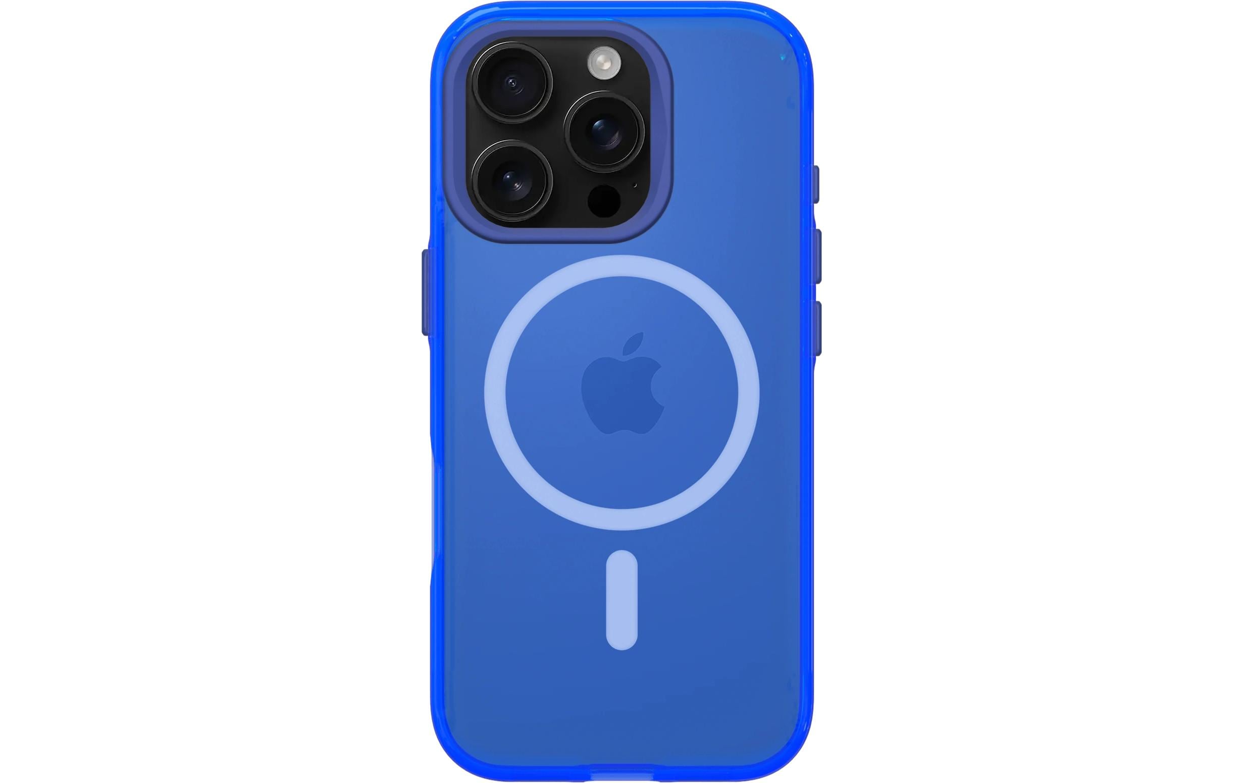 Rhinoshield Back Cover JellyTint MagSafe iPhone 16 Pro Cyber Blue