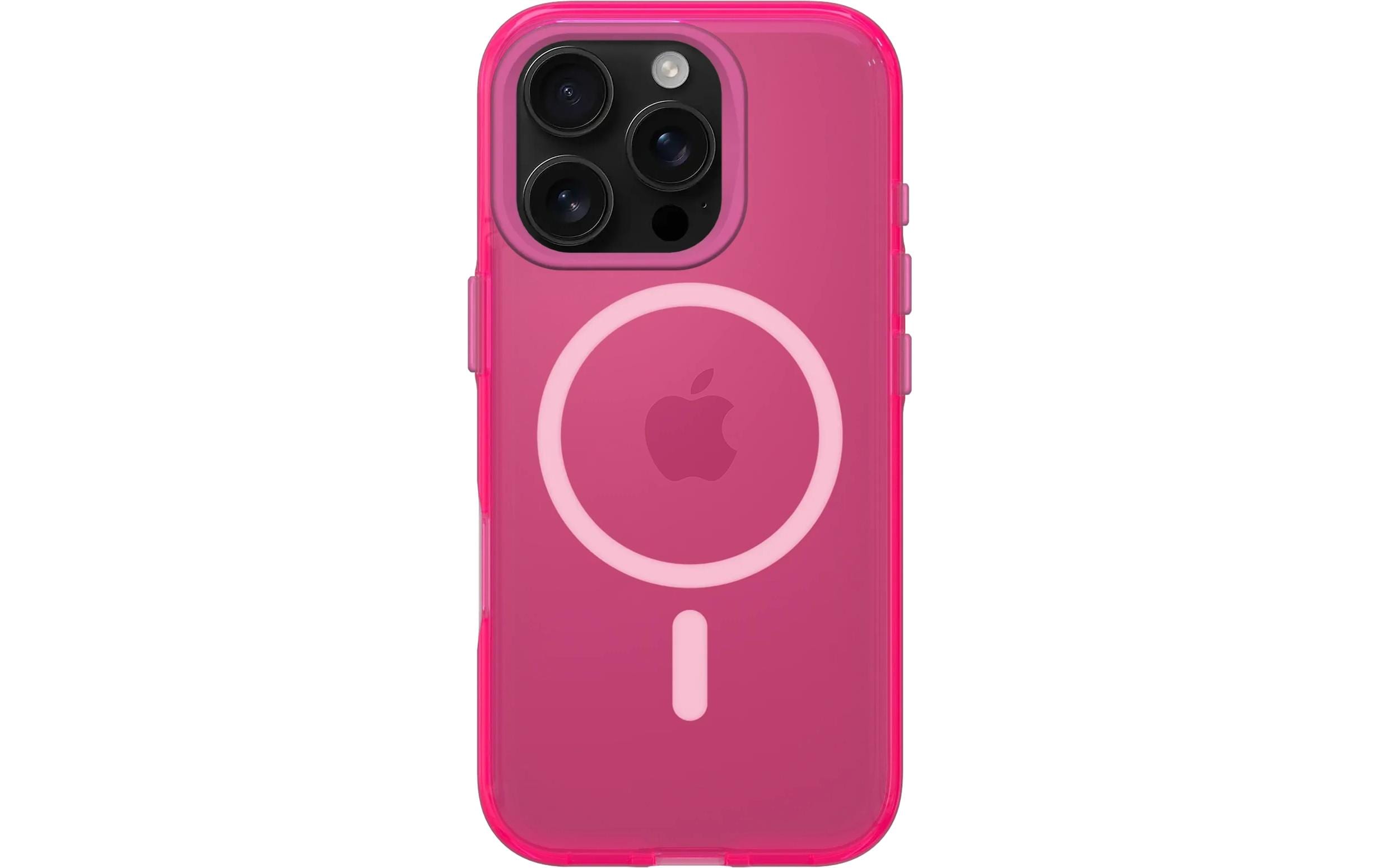 Rhinoshield Back Cover JellyTint MagSafe iPhone 16 Pro Fancy Pink