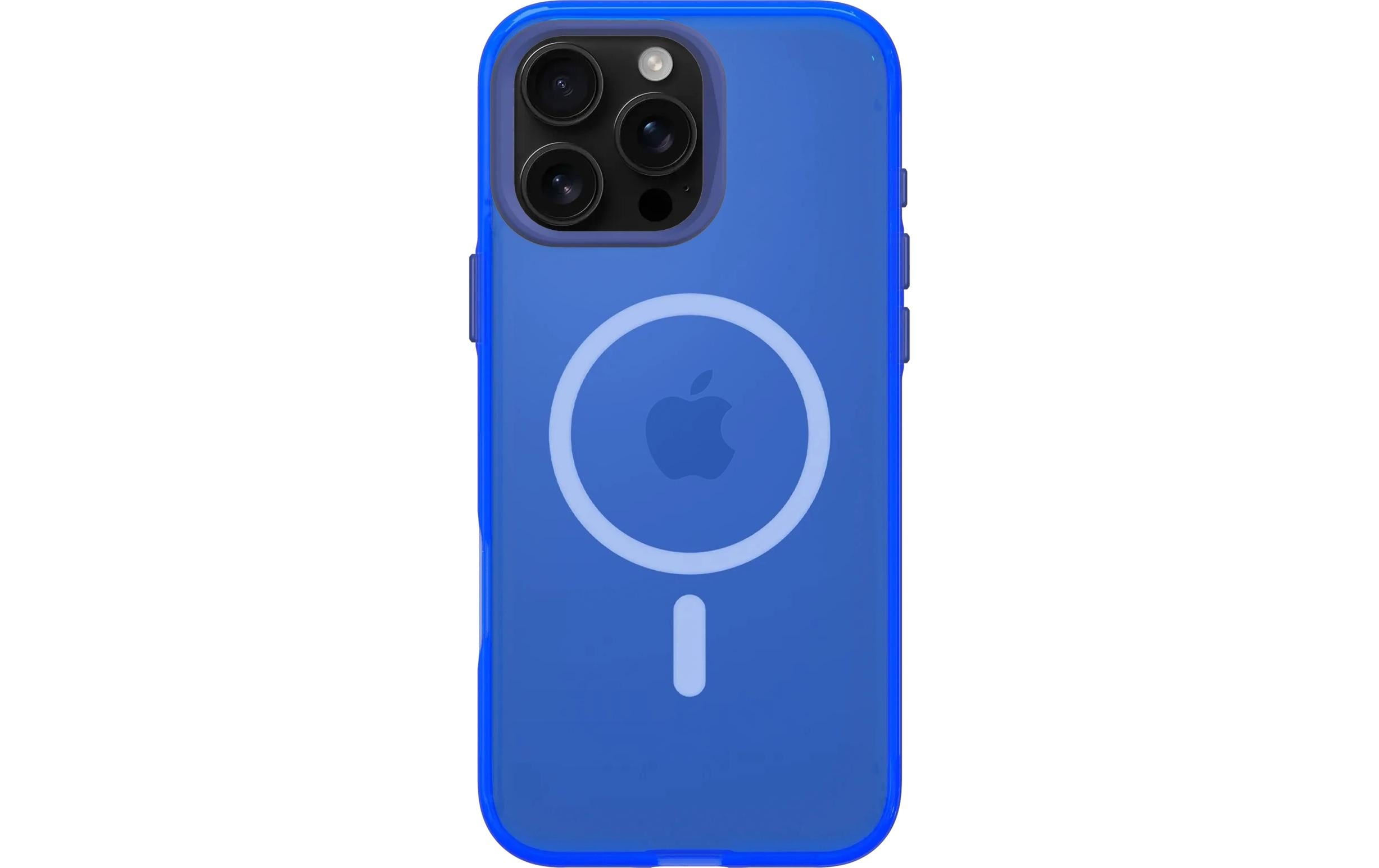 Rhinoshield Back Cover JellyTint MagSafe iPhone 16 Pro Max Cyber Blue