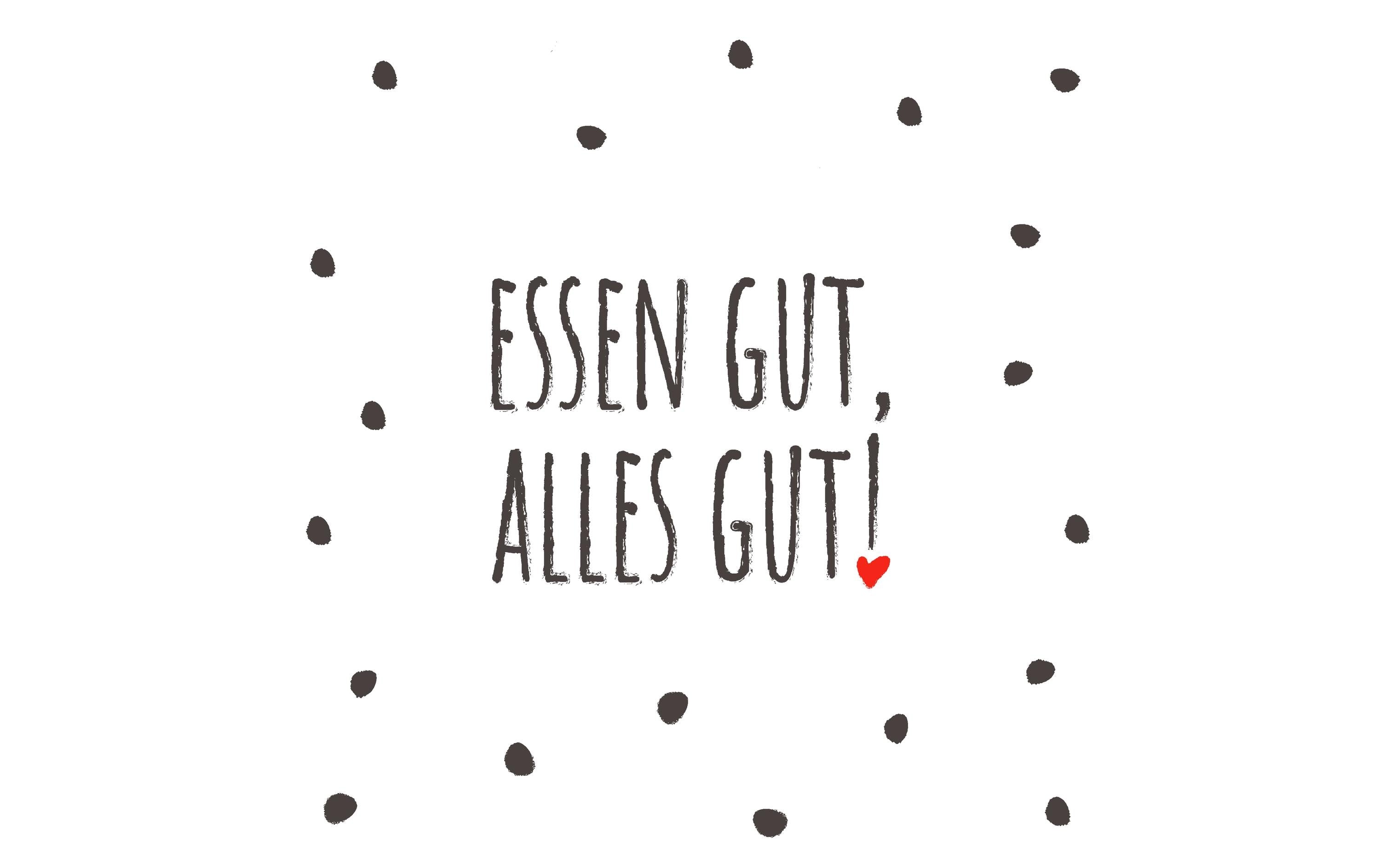 Paper + Design Papierservietten Essen gut 33 cm x 33 cm, 20 Stück