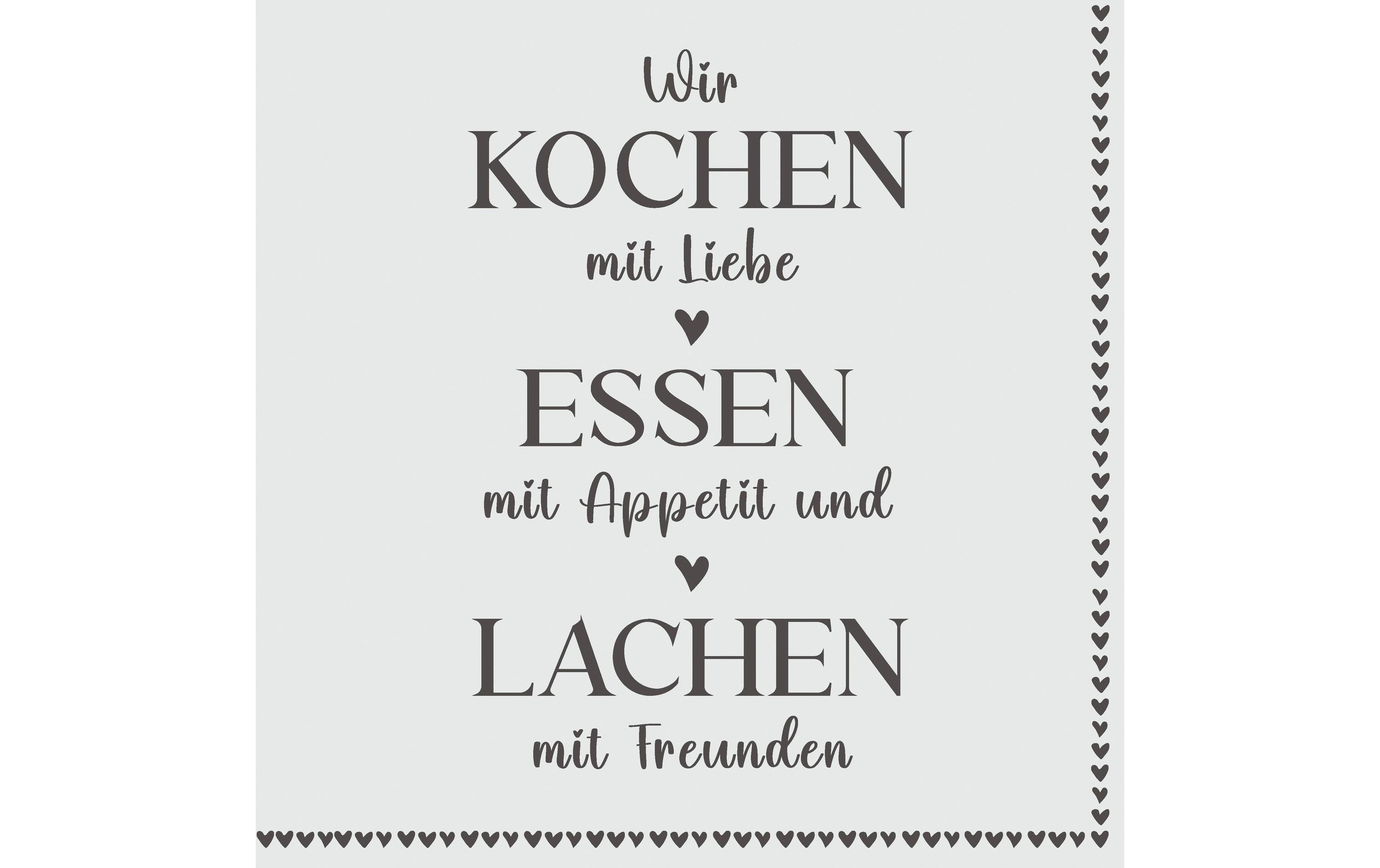 Paper + Design Papierservietten Cook & Eat 33 cm x 33 cm, 20 Stück