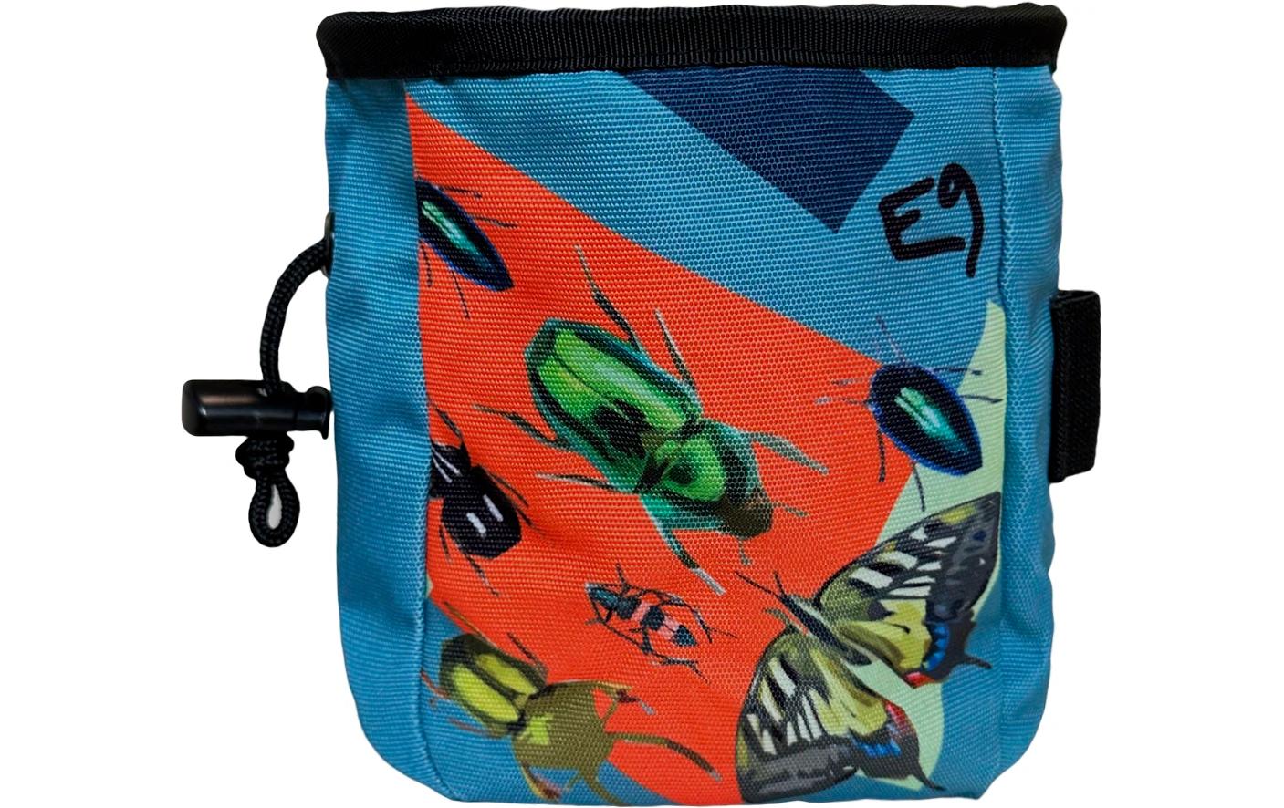 E9 Chalk Bag Osso-P Blau/Rot