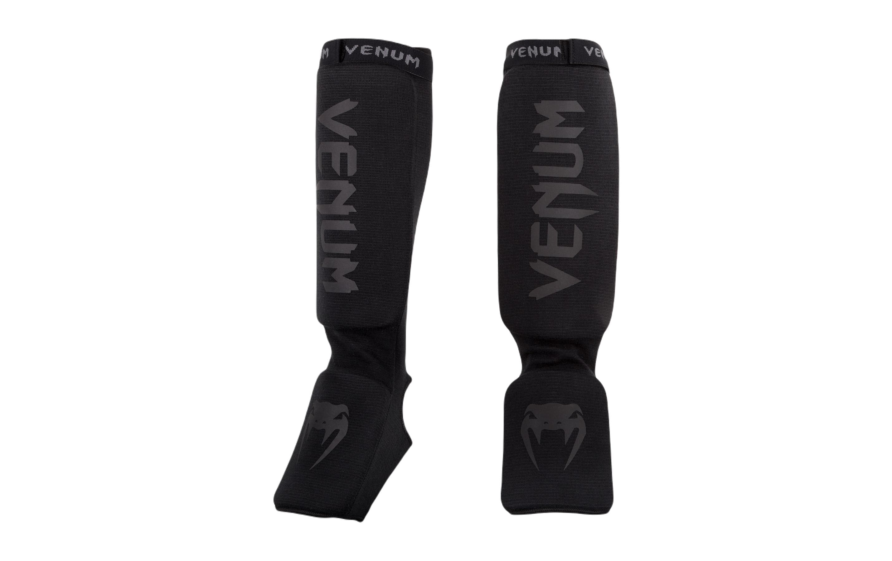 Venum Kontact Shin guards Schwarz, S