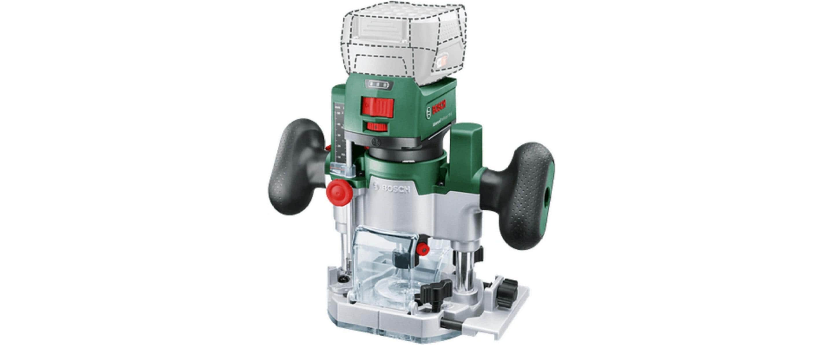 Bosch Router Combi Set ohne Akku und Ladegerät