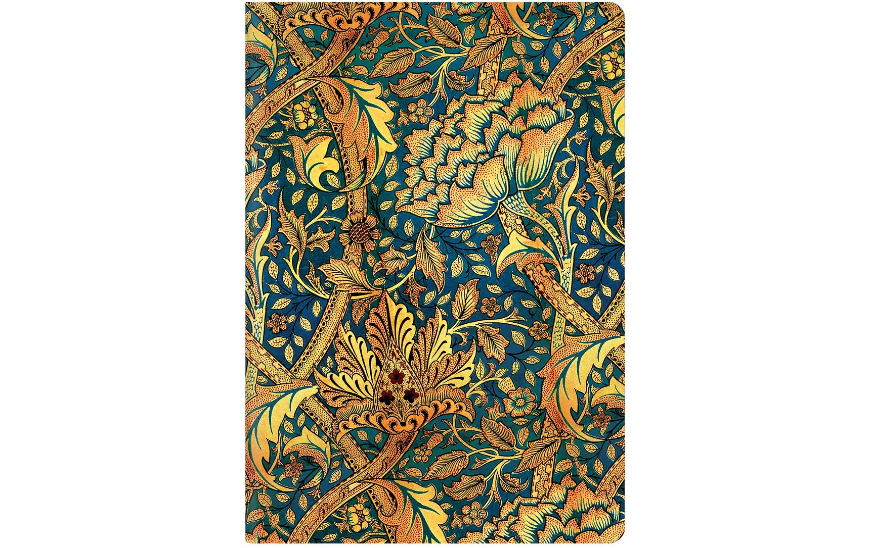 Paperblanks Notizheft Morris Windstoss A6, blanko, mehrfarbig