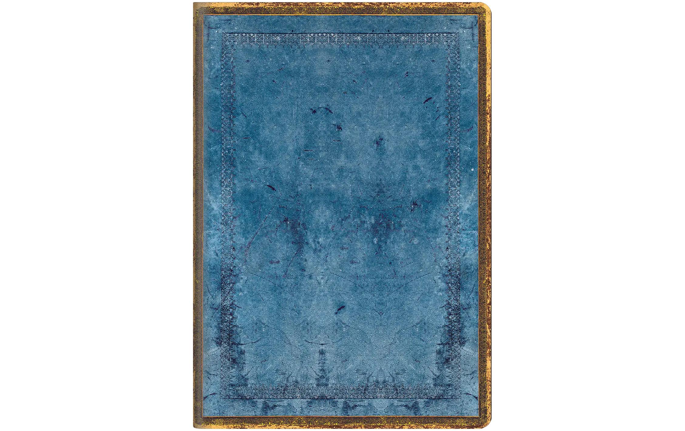 Paperblanks Notizheft Rivierablau A5, liniert, Blau