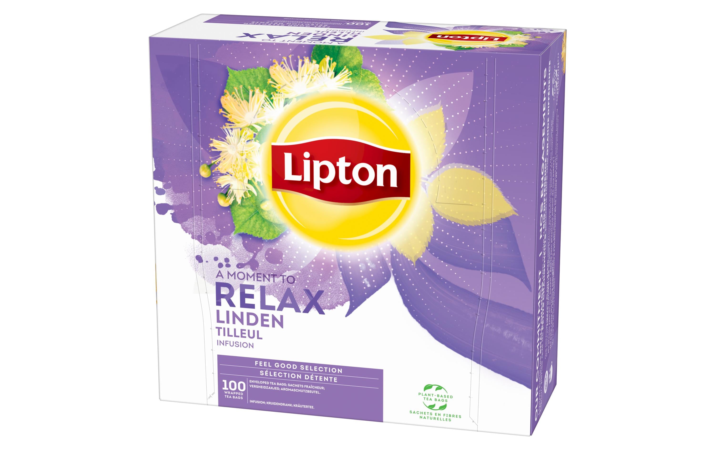 Lipton Teebeutel Feel Good Selection Lindenblüte 100 Stück
