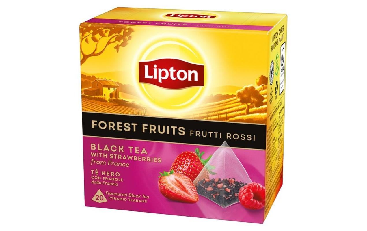 Lipton Teebeutel Schwarztee Forest Fruits 20 Stück