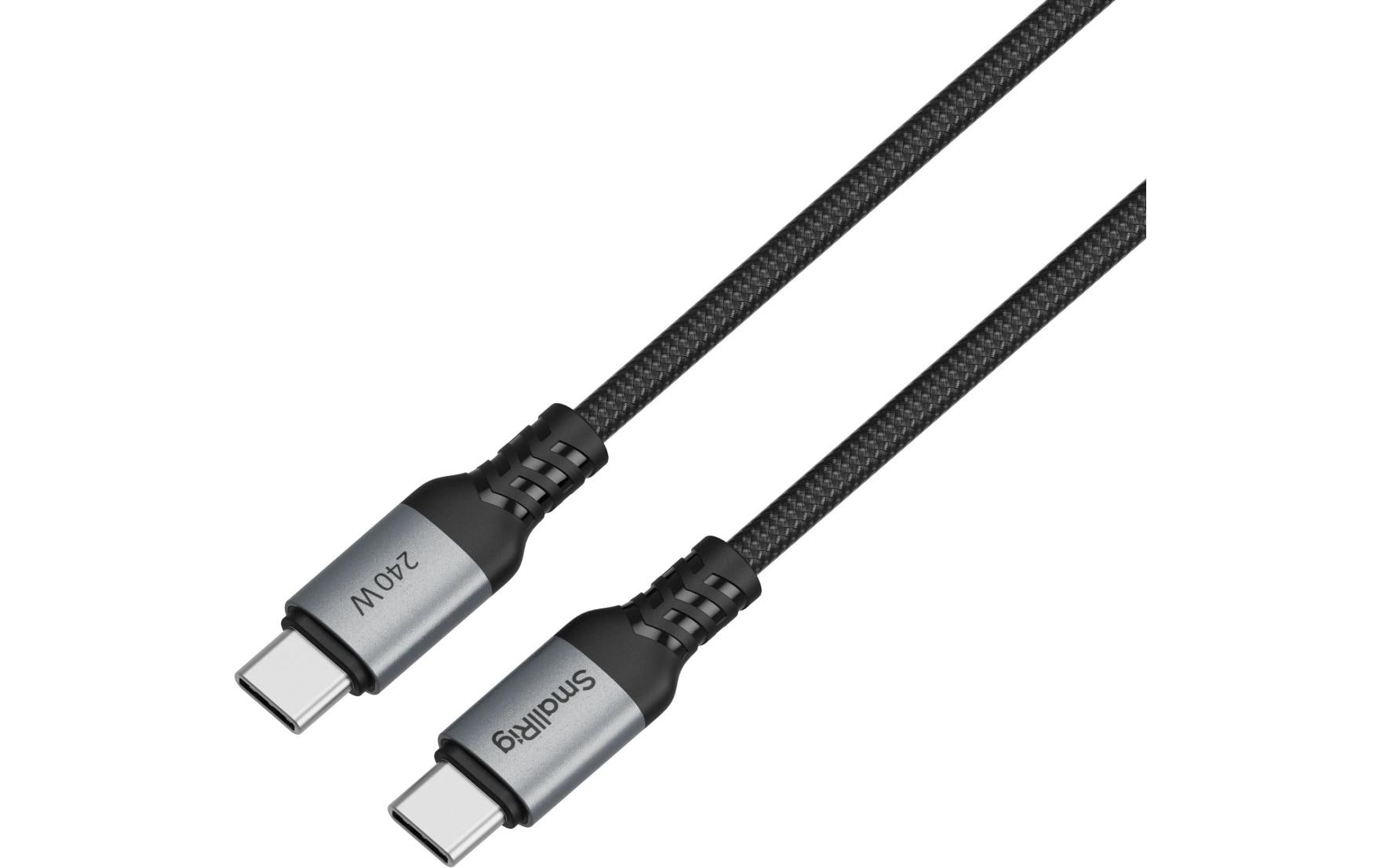Smallrig Kabel 240W USB Type-C - USB Type-C, 1 m
