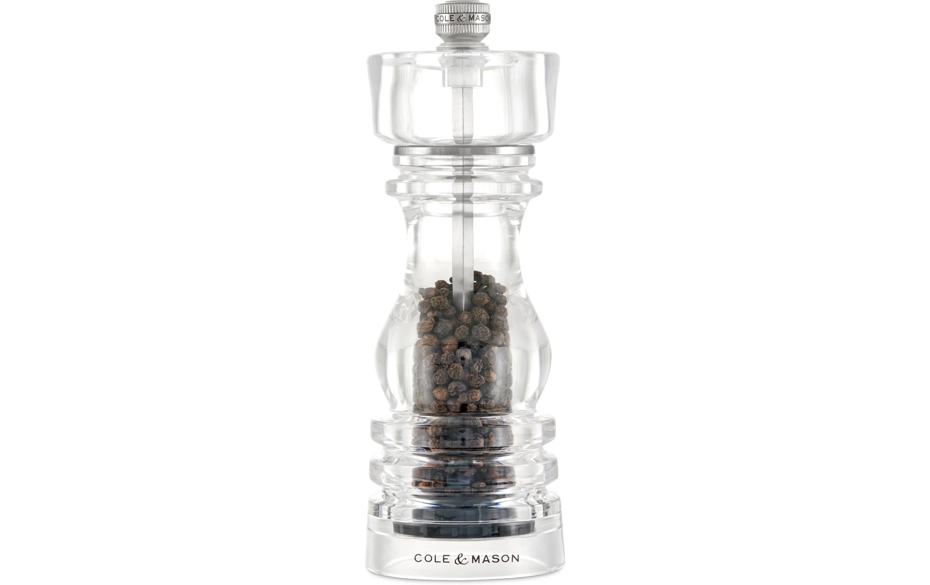 Cole&Mason Pfeffermühle London 18 cm, Transparent