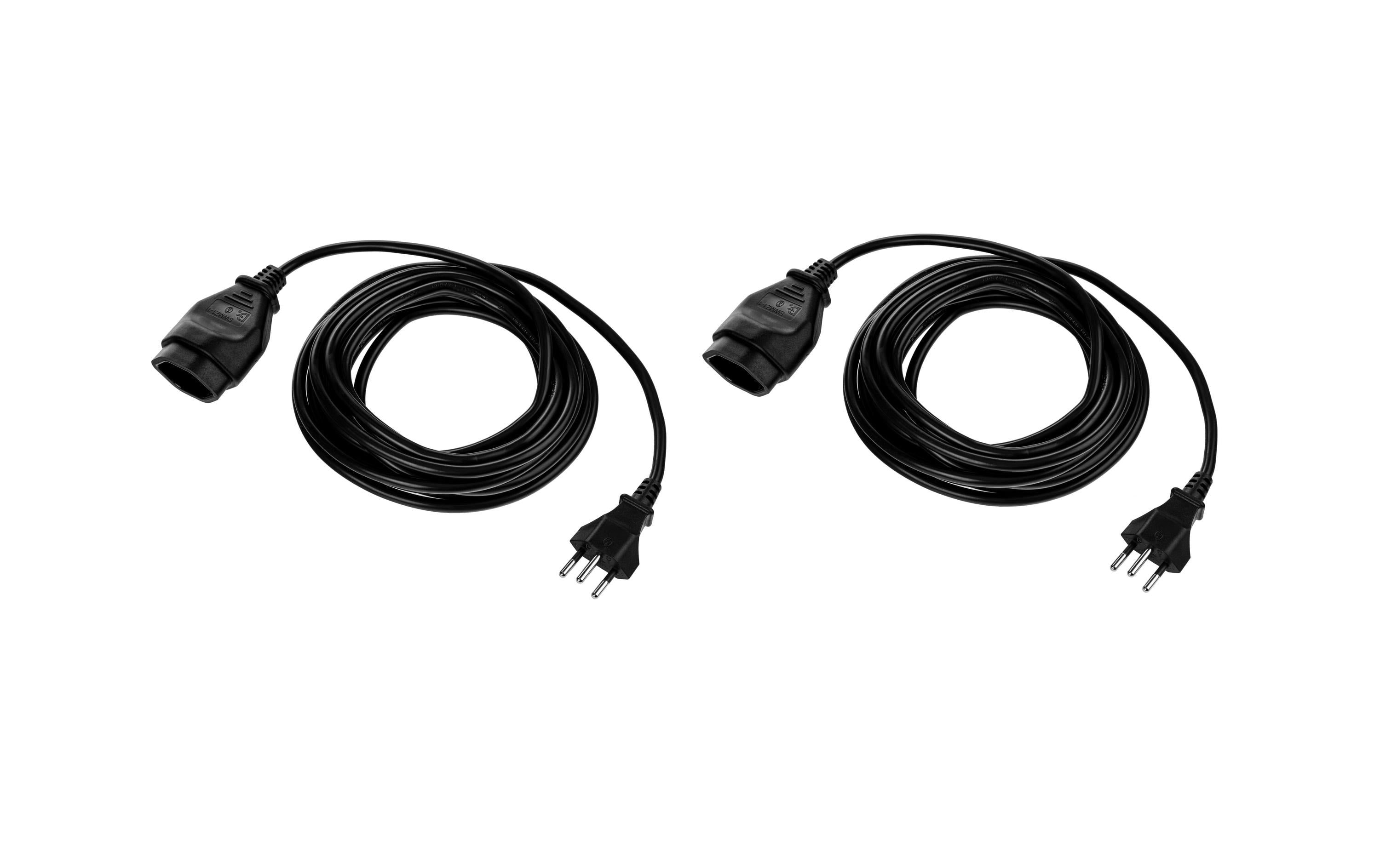 FURBER.power Verlängerungskabel T13-T12 5 m, 2 Stück