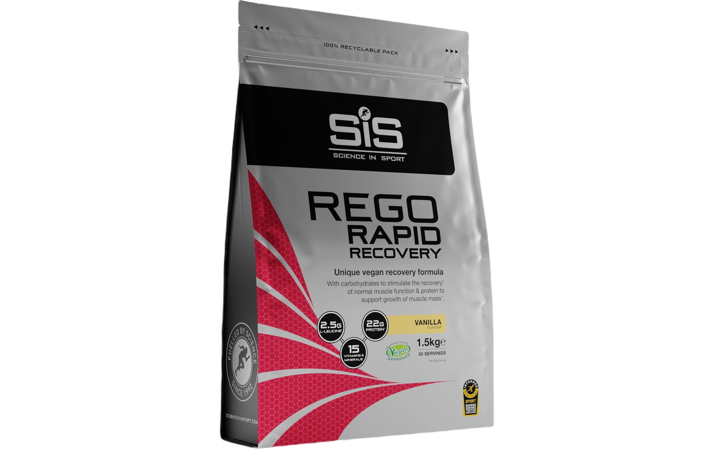 SIS - ScienceinSport REGO Rapid Recovery Vanille 1500 g
