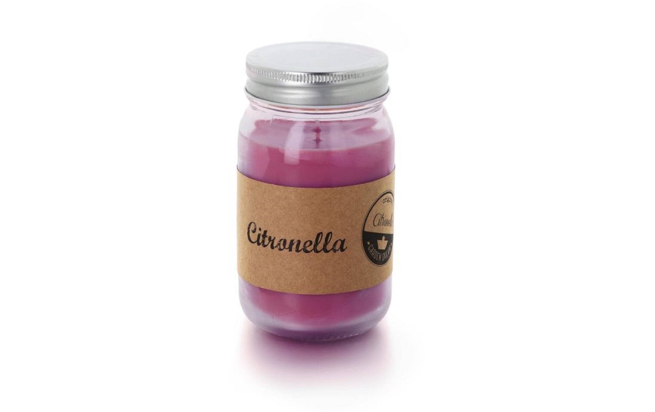 balthasar Gartenkerze Citronella Jar Flieder