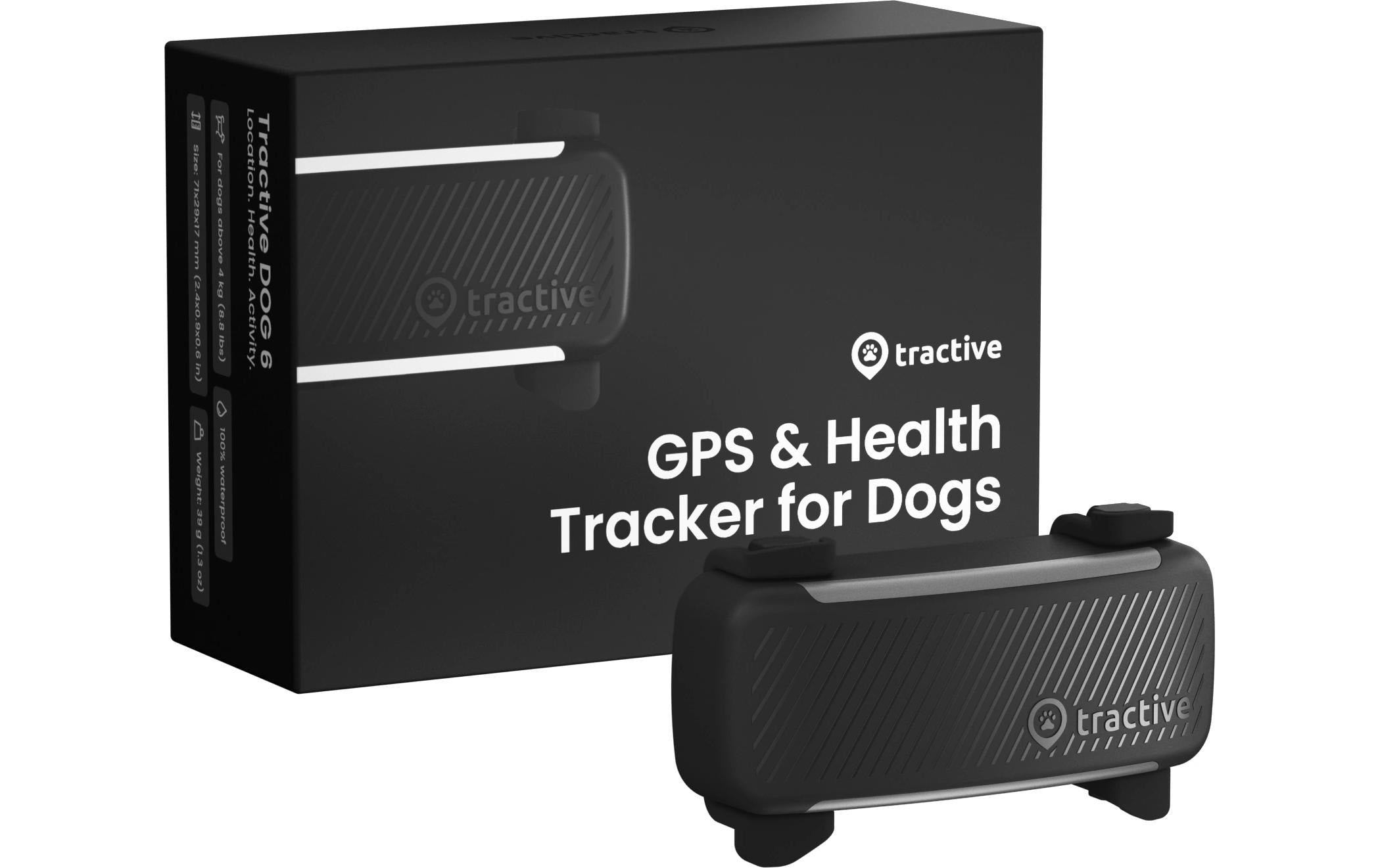 tractive GPS-Tracker DOG 6 Schwarz